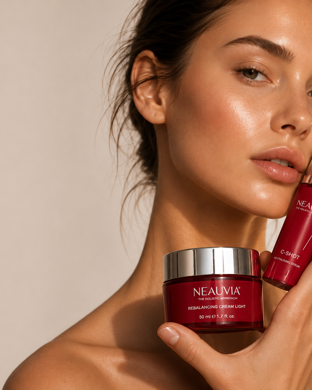 AI-powered luxury skincare campaign