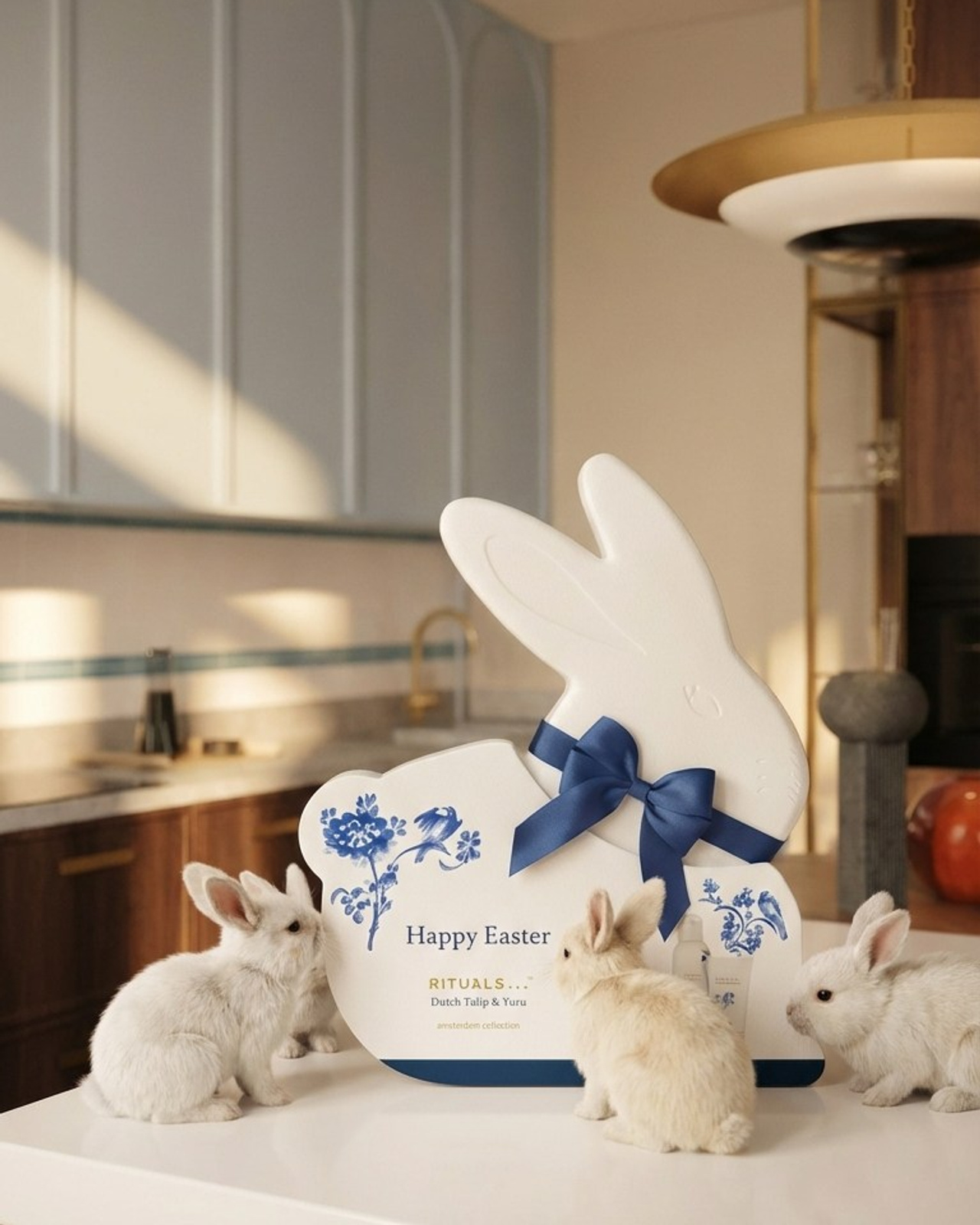 Concept and execution of&nbsp;an&nbsp;AI&nbsp;video advertisement for the Rituals Easter gift&nbsp;set.