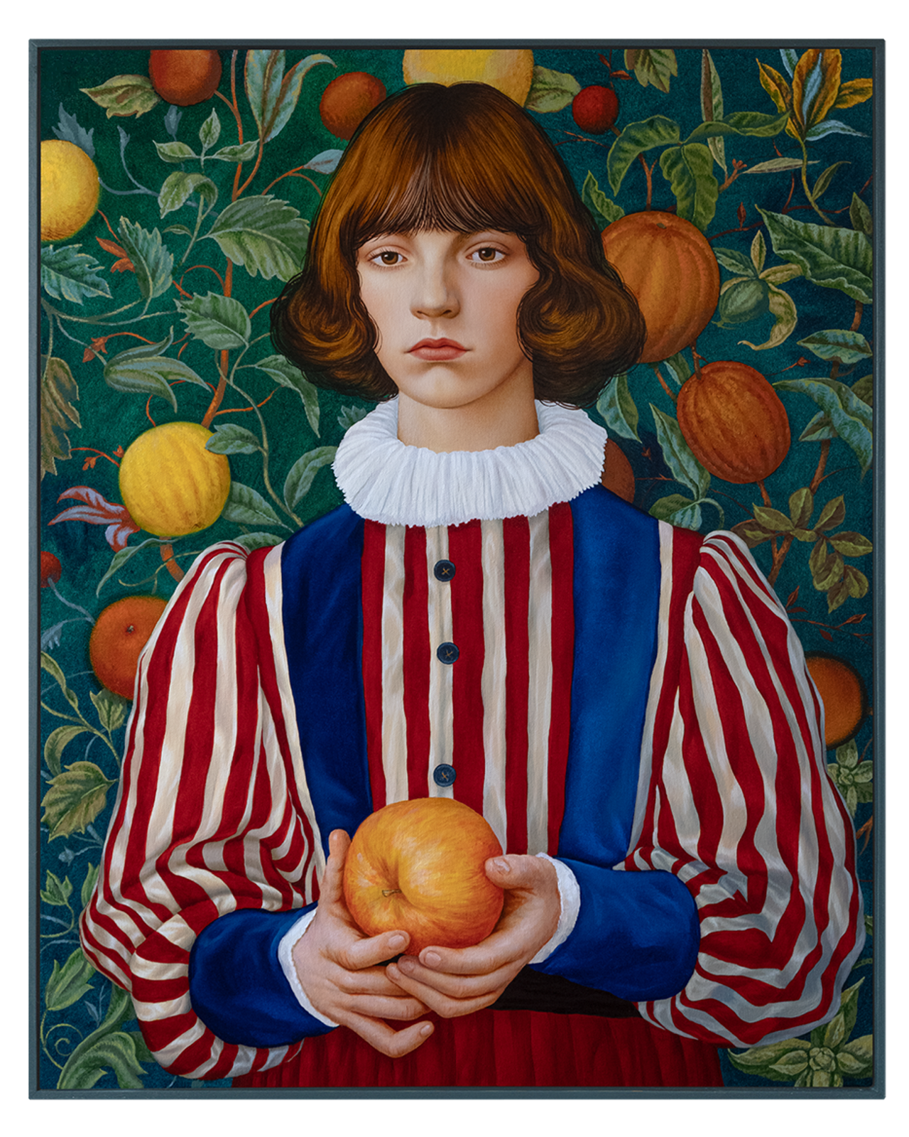 Portrait with an Apple