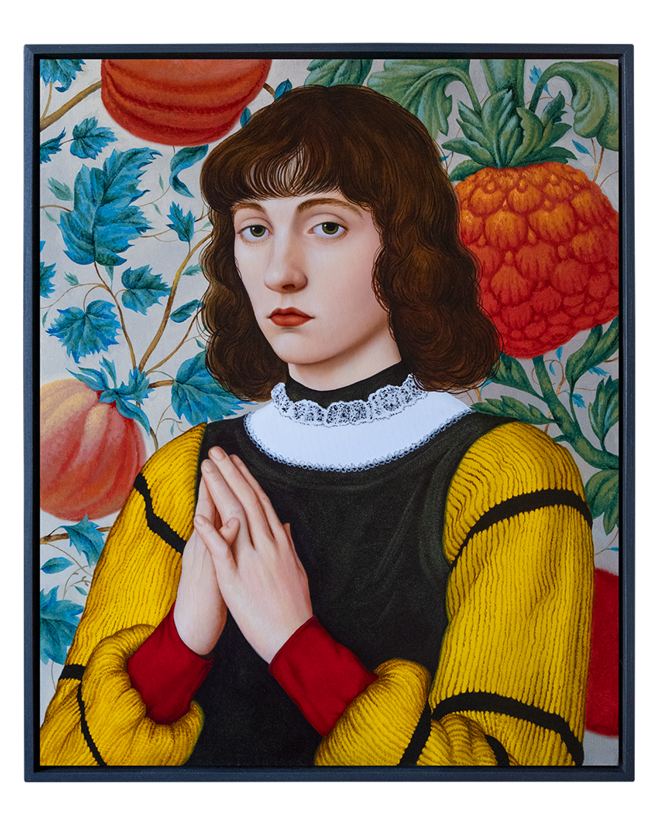 Portrait with Yellow Sleeves