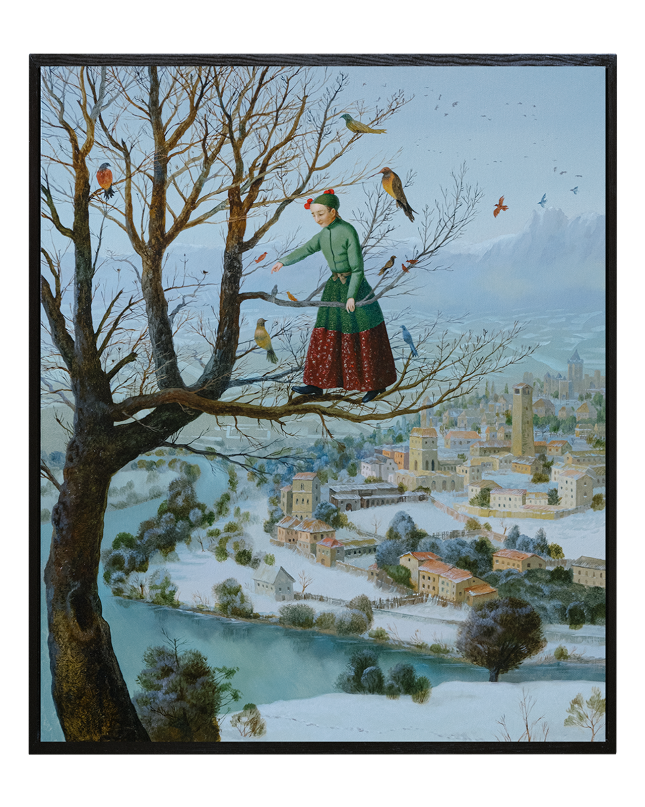 The Girl who Feeds the Birds