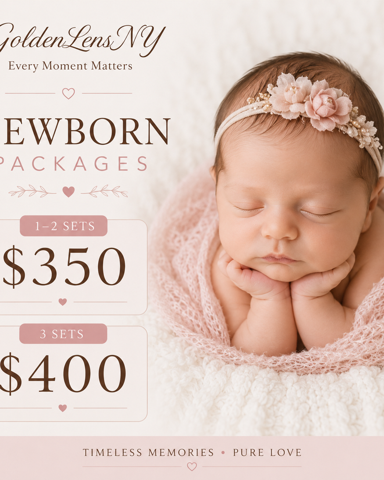Newborn Photoshoot Packages