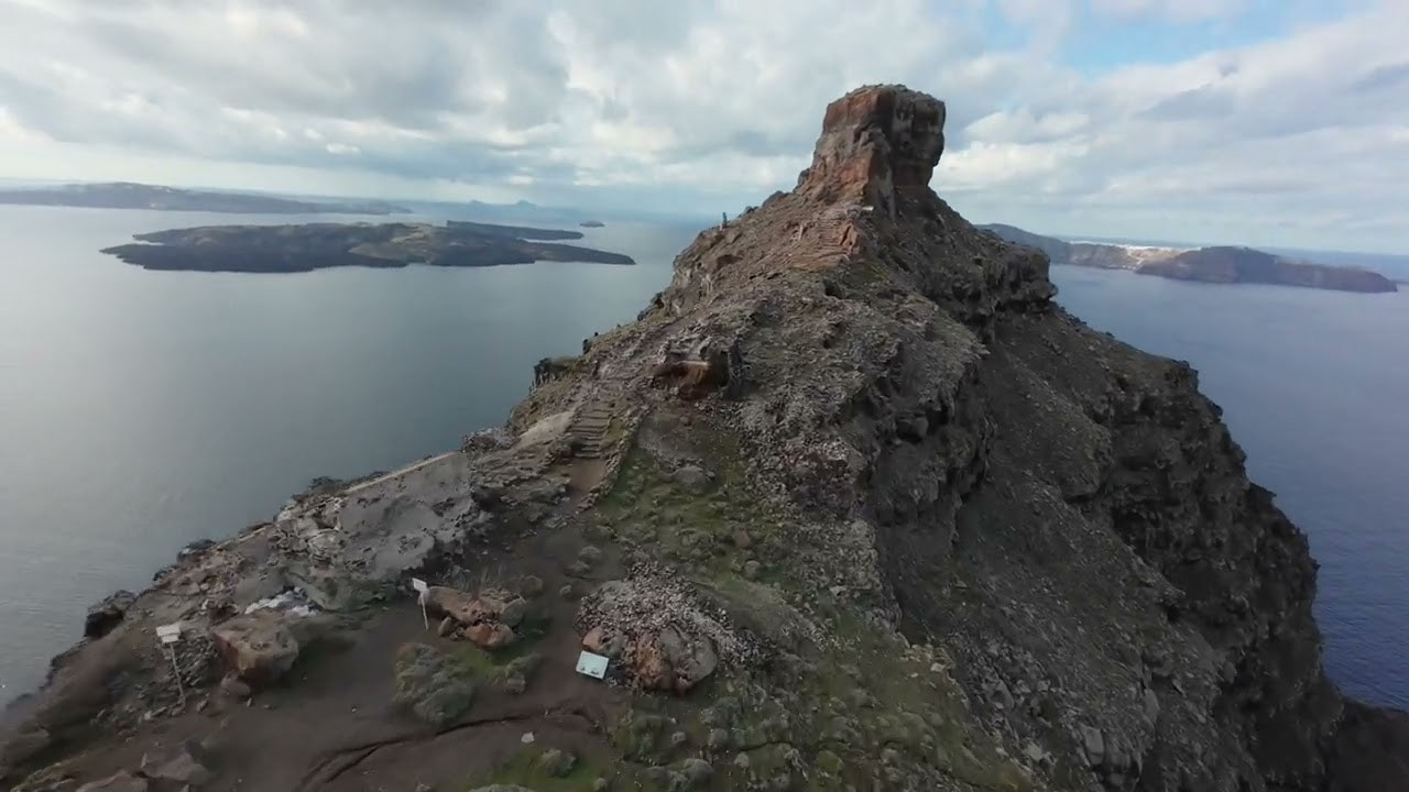 Drone photo & video in Santorini. Flying Dress Santorini Photographer | SokoLOVE — Book 2026