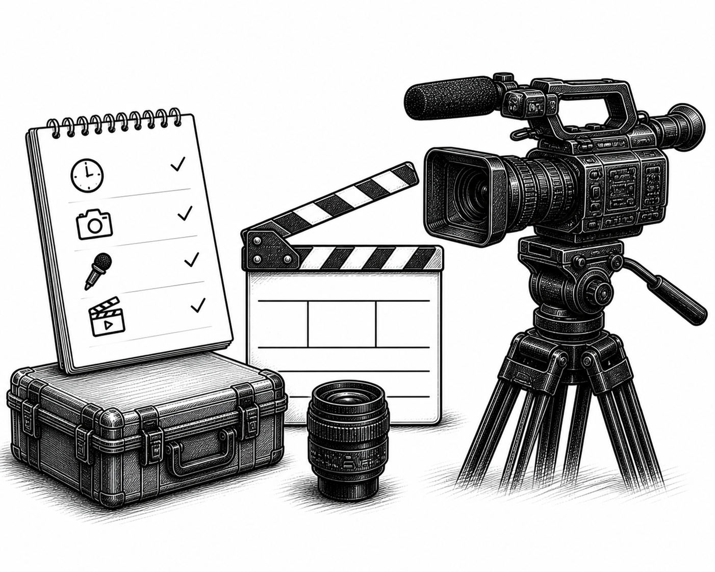 Filming & Video Production Landing Page. Callum Ecobichon