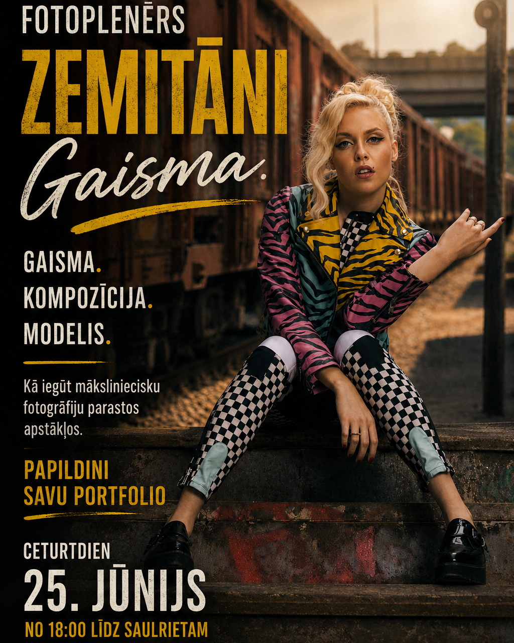 FOTOPLENĒRI. Fotokursi fotostudijā Rīgā. Profesionāls fotogrāfs Aivars Tipsis