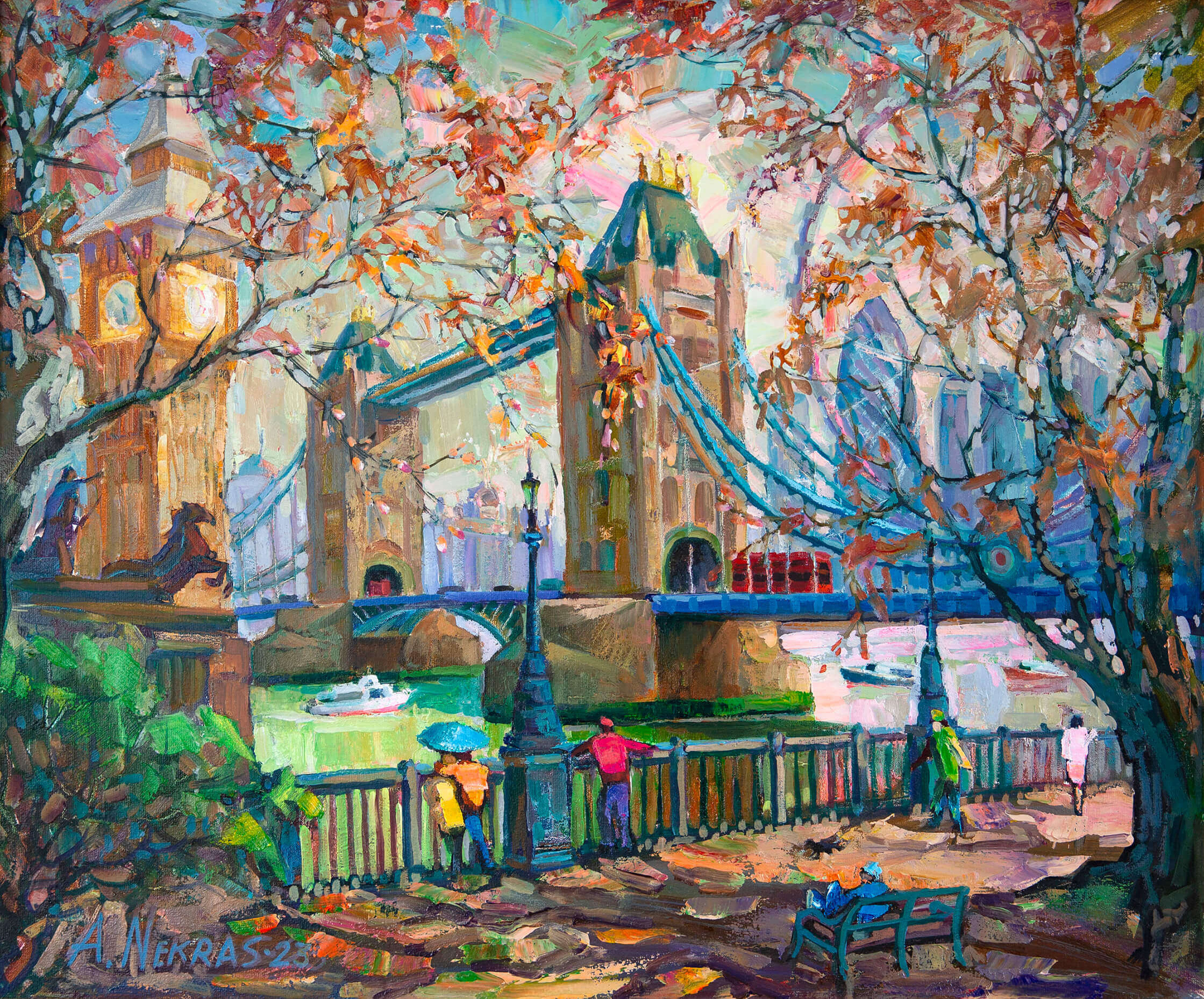 London. Andriy Nekrasov artist