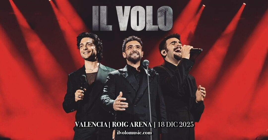 Il Volo в Испании — World Tour 2025: концерты в Мадриде и Валенсии | FOTKAI