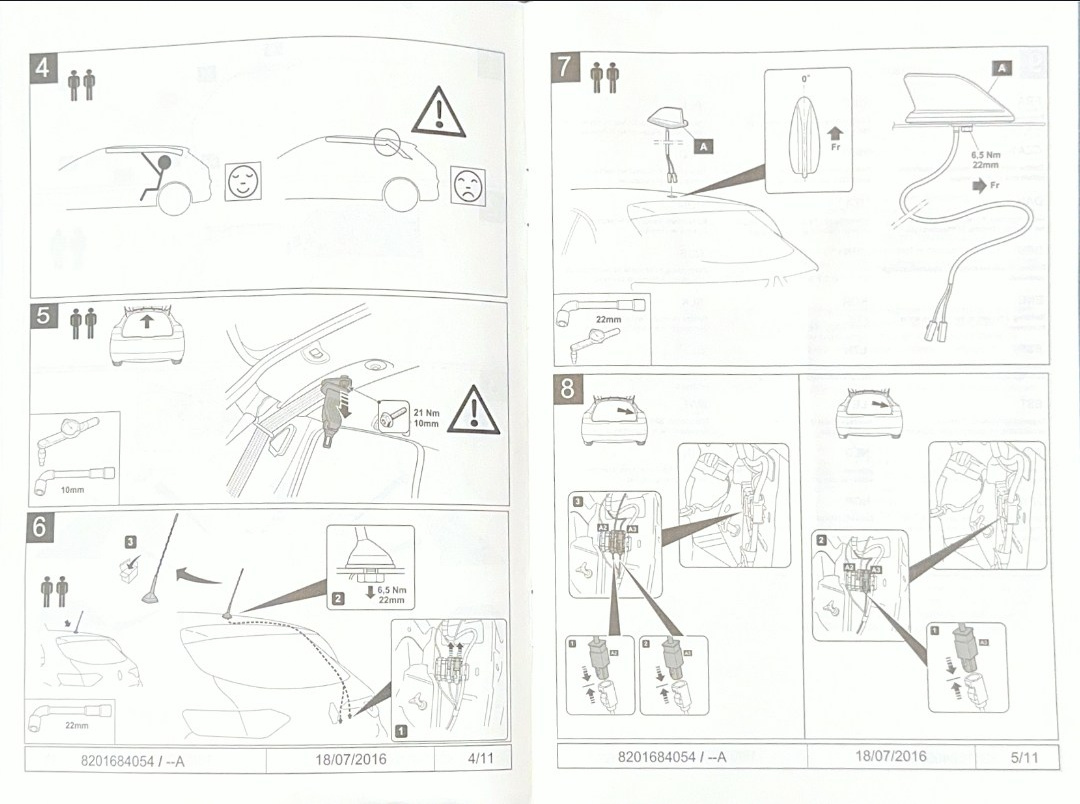 Снятие антенны Renault Kadjar: пошаговая инструкция. Мастер Детейлинга / Автосервис / Ремонт Кузова PDR / Кишинёв
