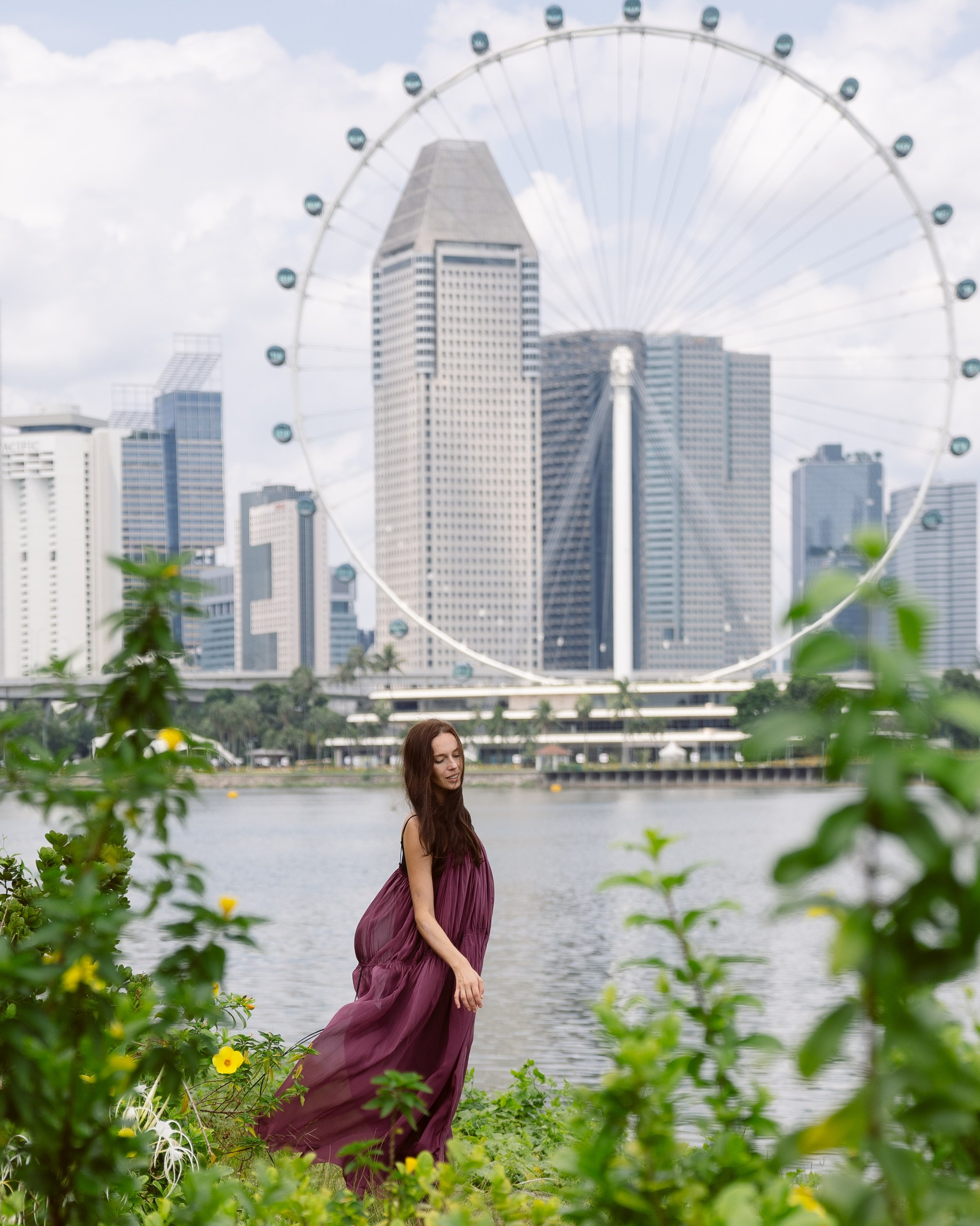 Gardens by the Bay. Dasha in Singapore