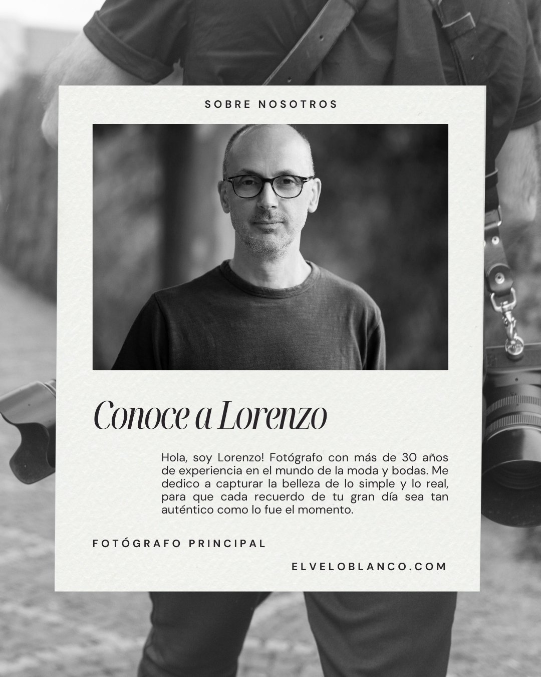 Sobre Nosotros | El Velo Blanco. El Velo Blanco I Fotógrafos de Bodas