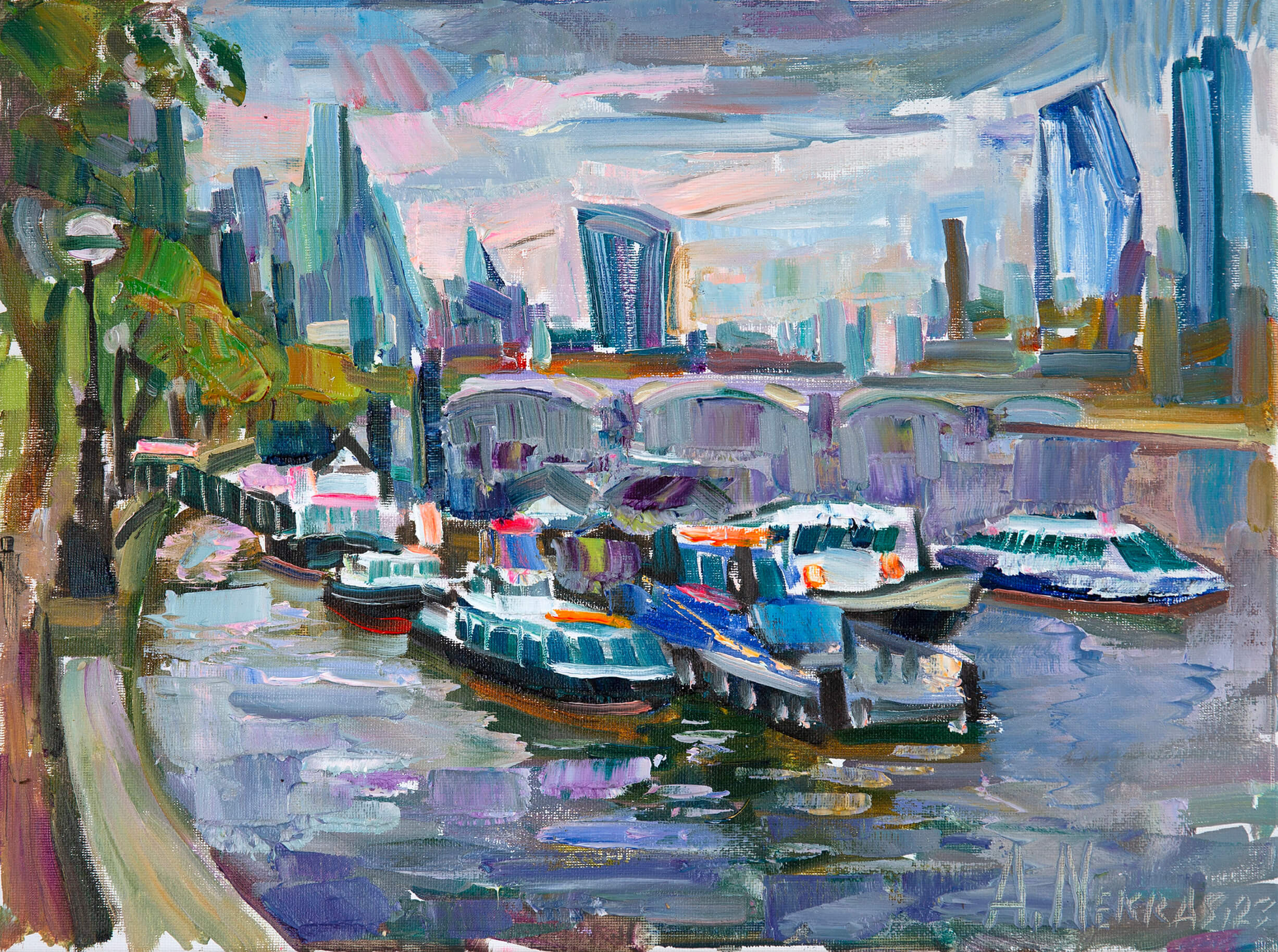 London. Andriy Nekrasov artist