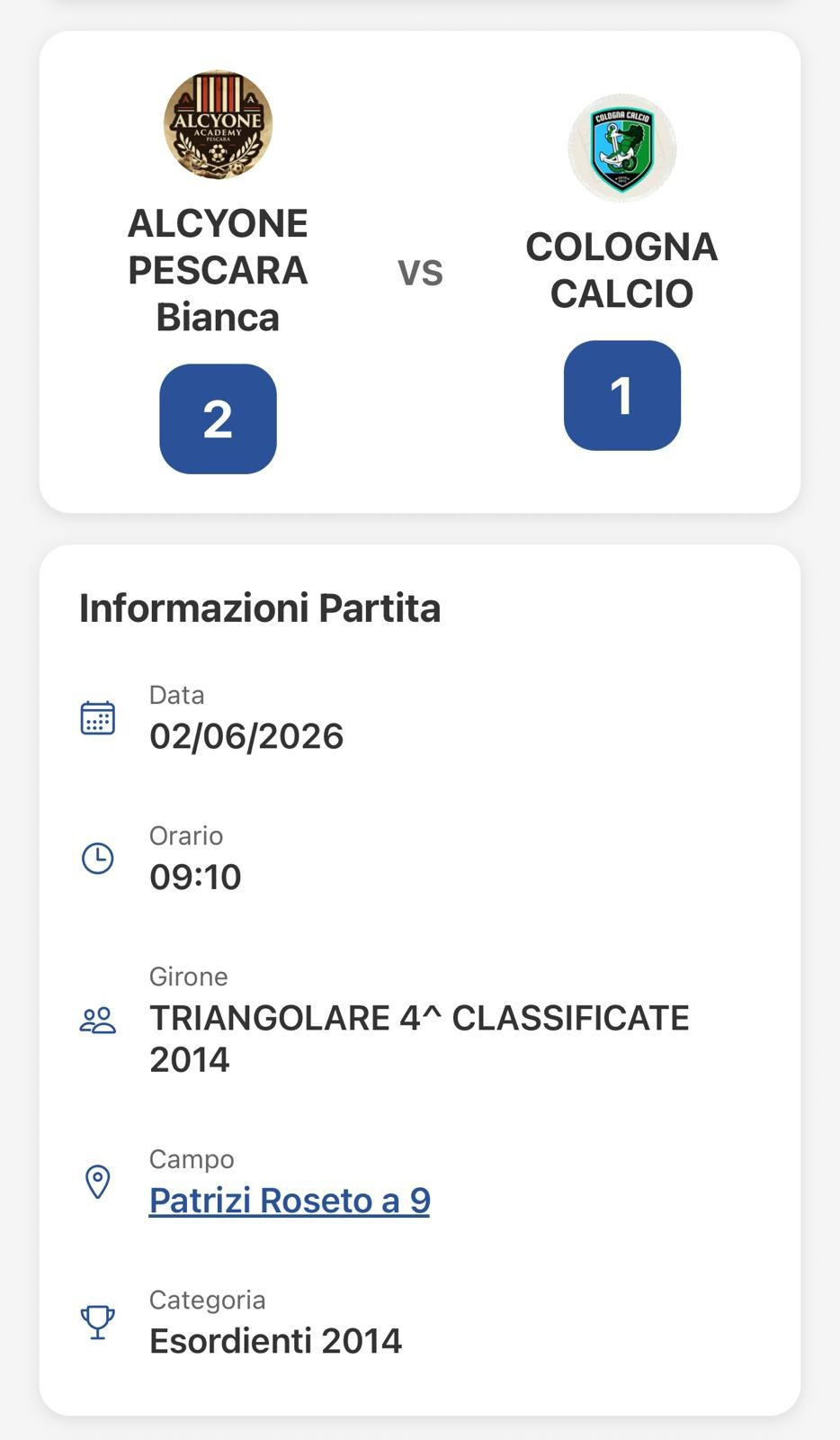 5^ Torneo Coppa Delle Rose. MaxCerveraPhotograpy