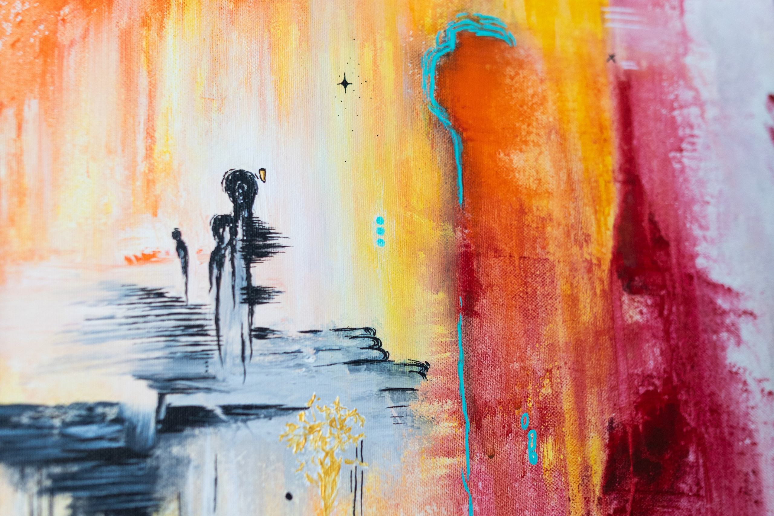 Oil painting, acrylic painting and art. Brand / Business Photographer & Coach Prague — Dana Lišková