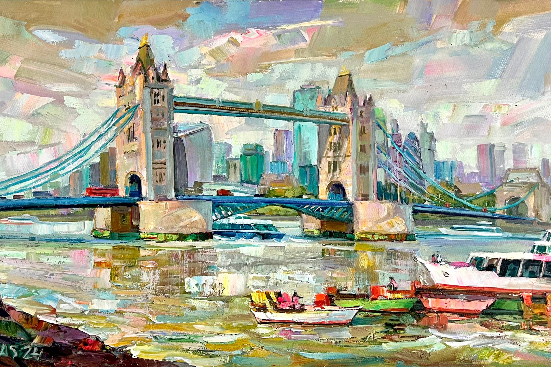 London. Andriy Nekrasov artist