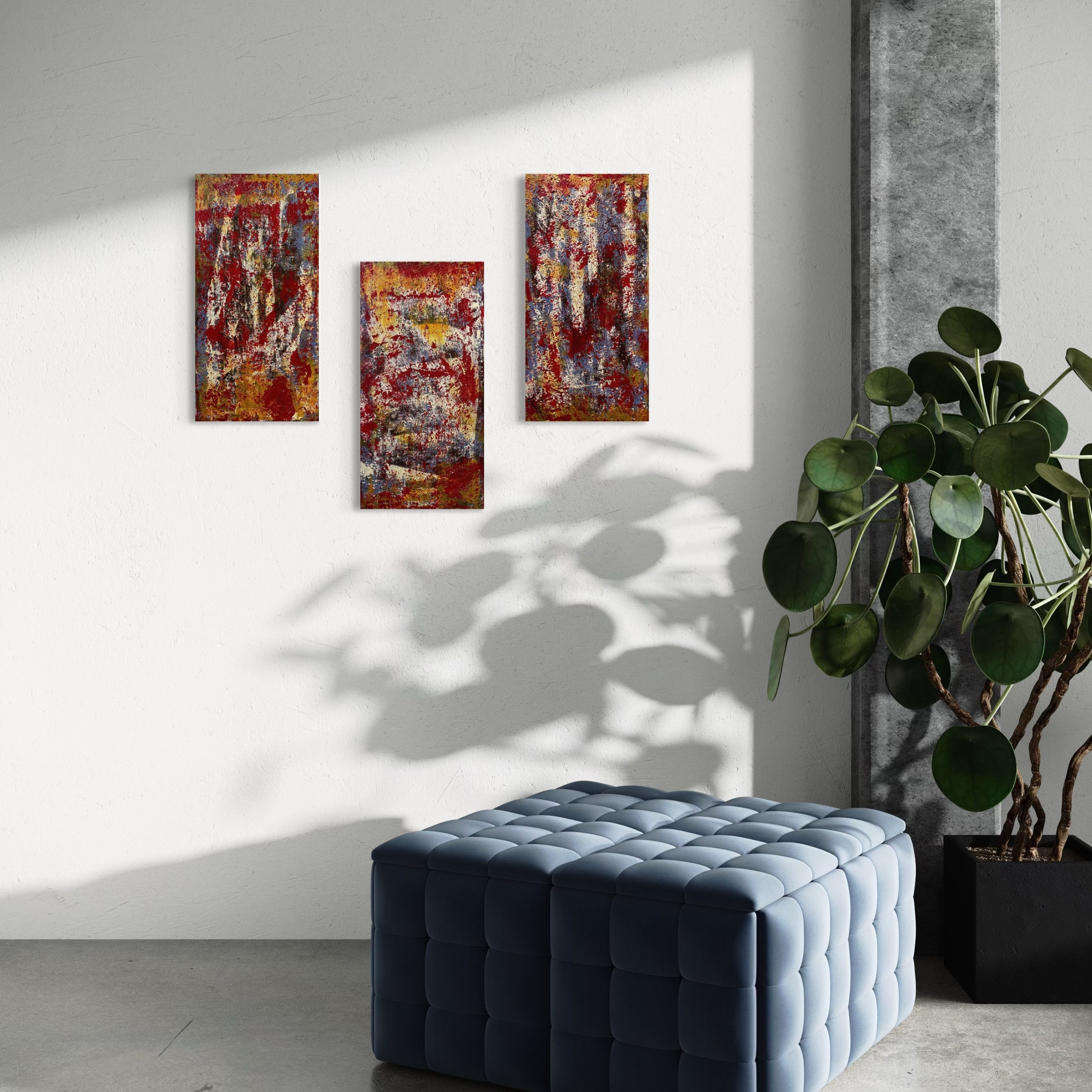 Werke. Manuela Eschbaum | Abstrakte Acryl- & Mixed Media Kunst