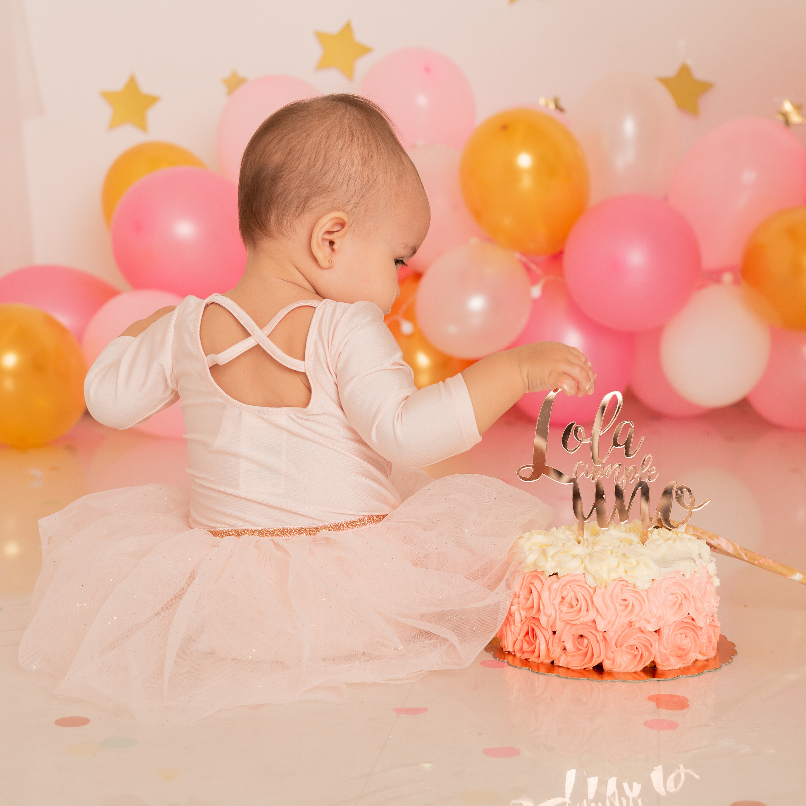 Smash cake или «Первый тортик». Фотограф в Испании ( Аликанте, Торревьеха, Бенидорм )