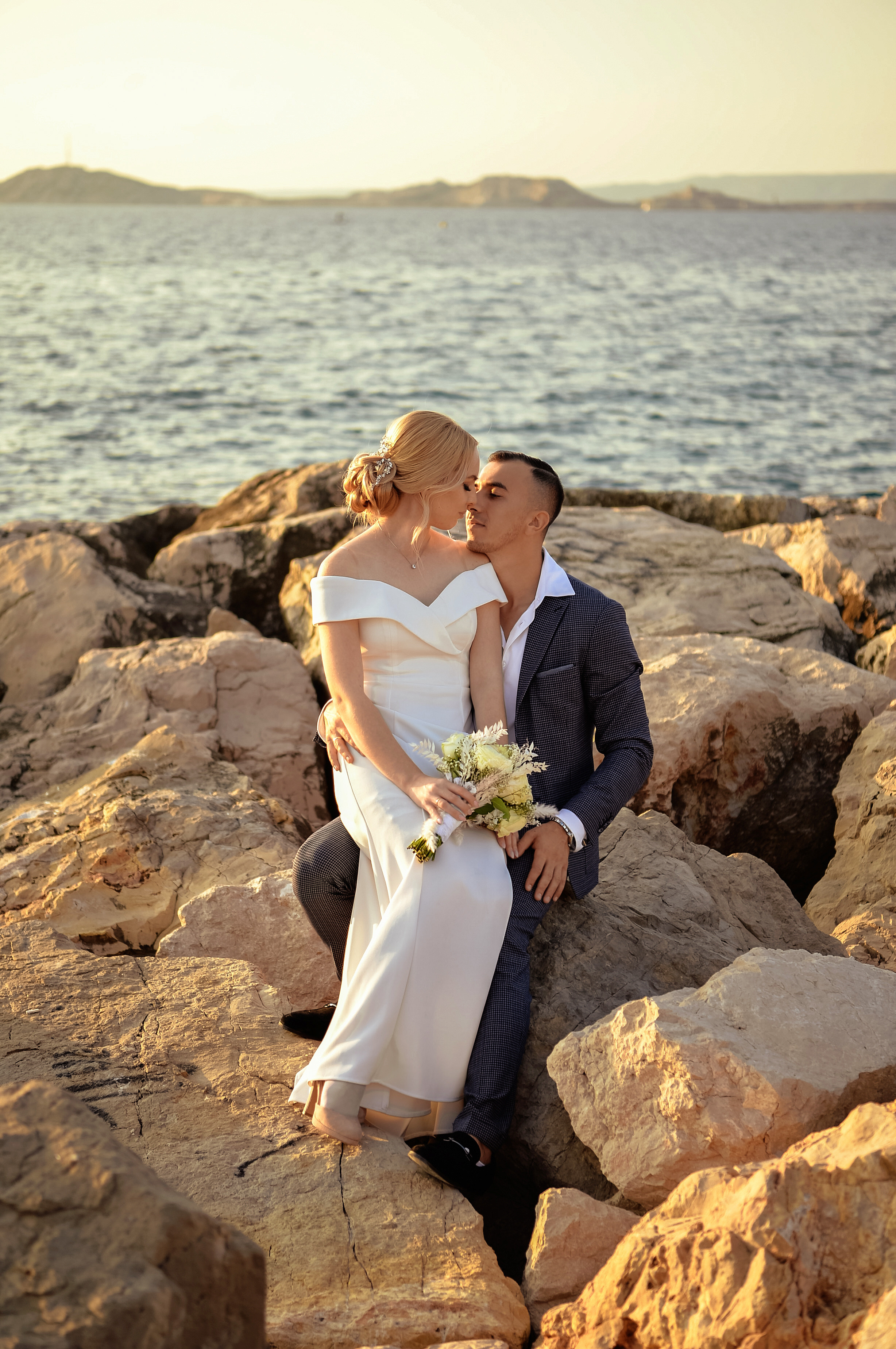 Свадебная фотосессия для Руслана и Анны. Марсель. Photographe de mariage et de famille à Marseille et Provence