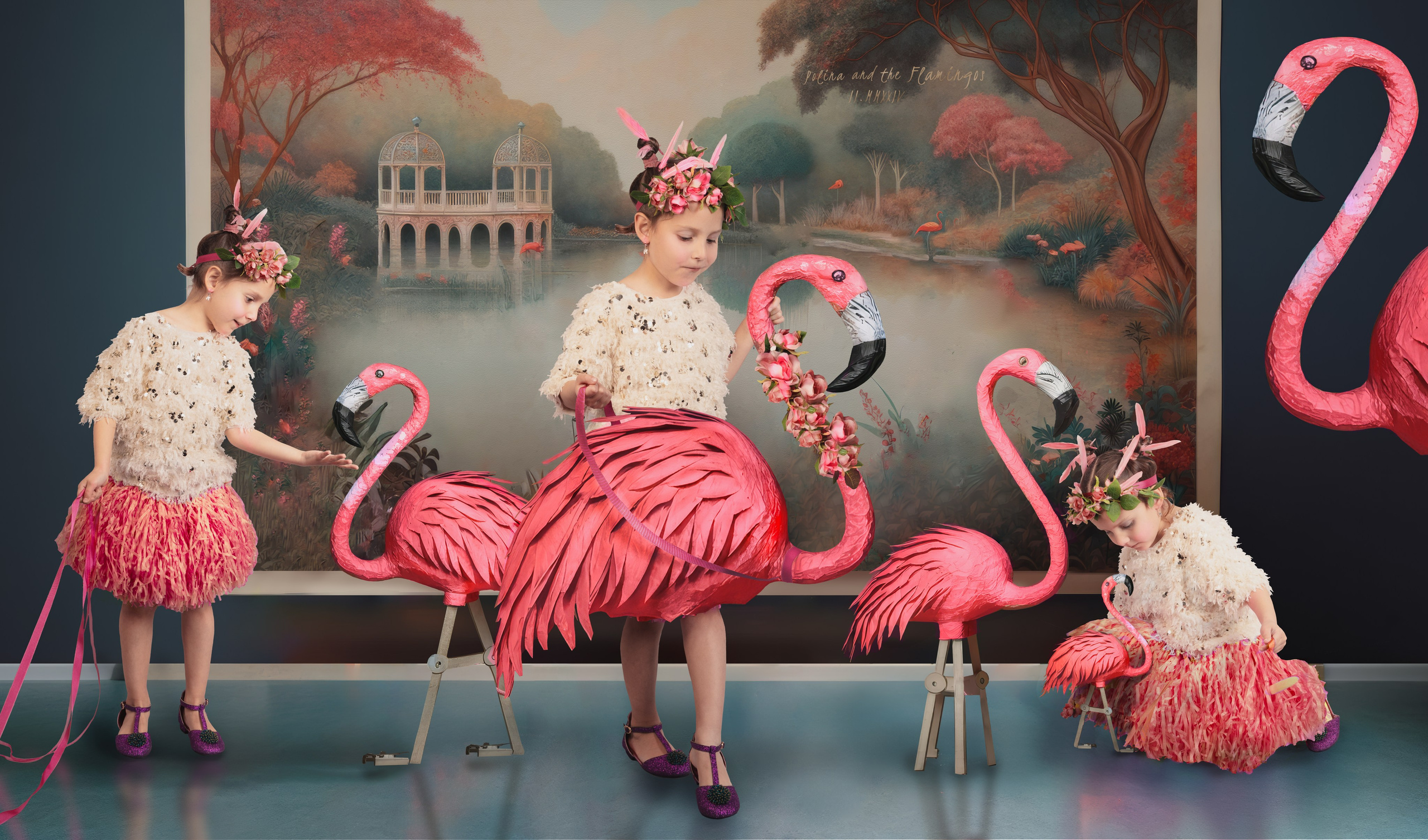 Girls and Their Mascots. Director, Photographer and Artist in Valencia Natasha Bogomolova