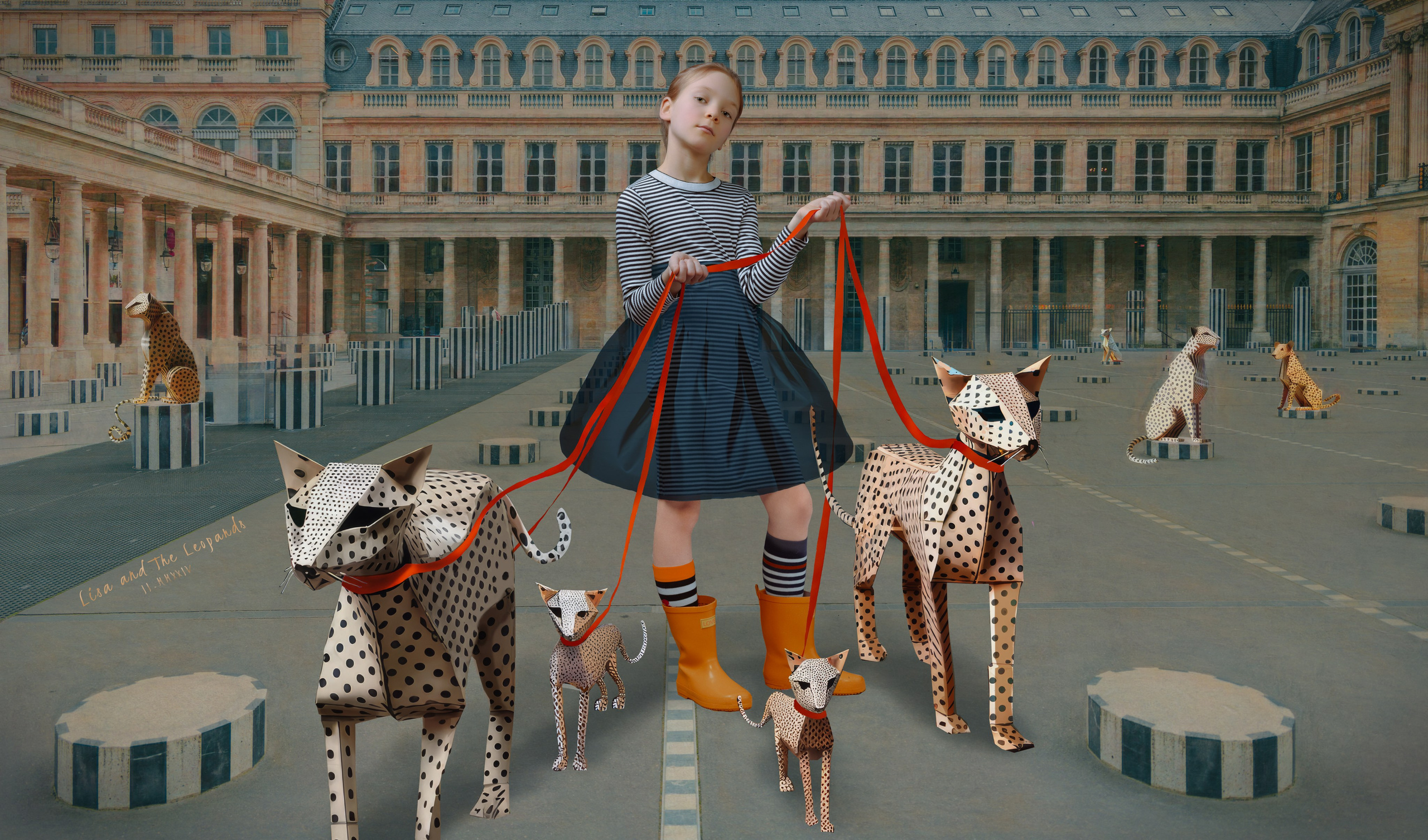 Girls and Their Mascots. Director, Photographer and Artist in Valencia Natasha Bogomolova