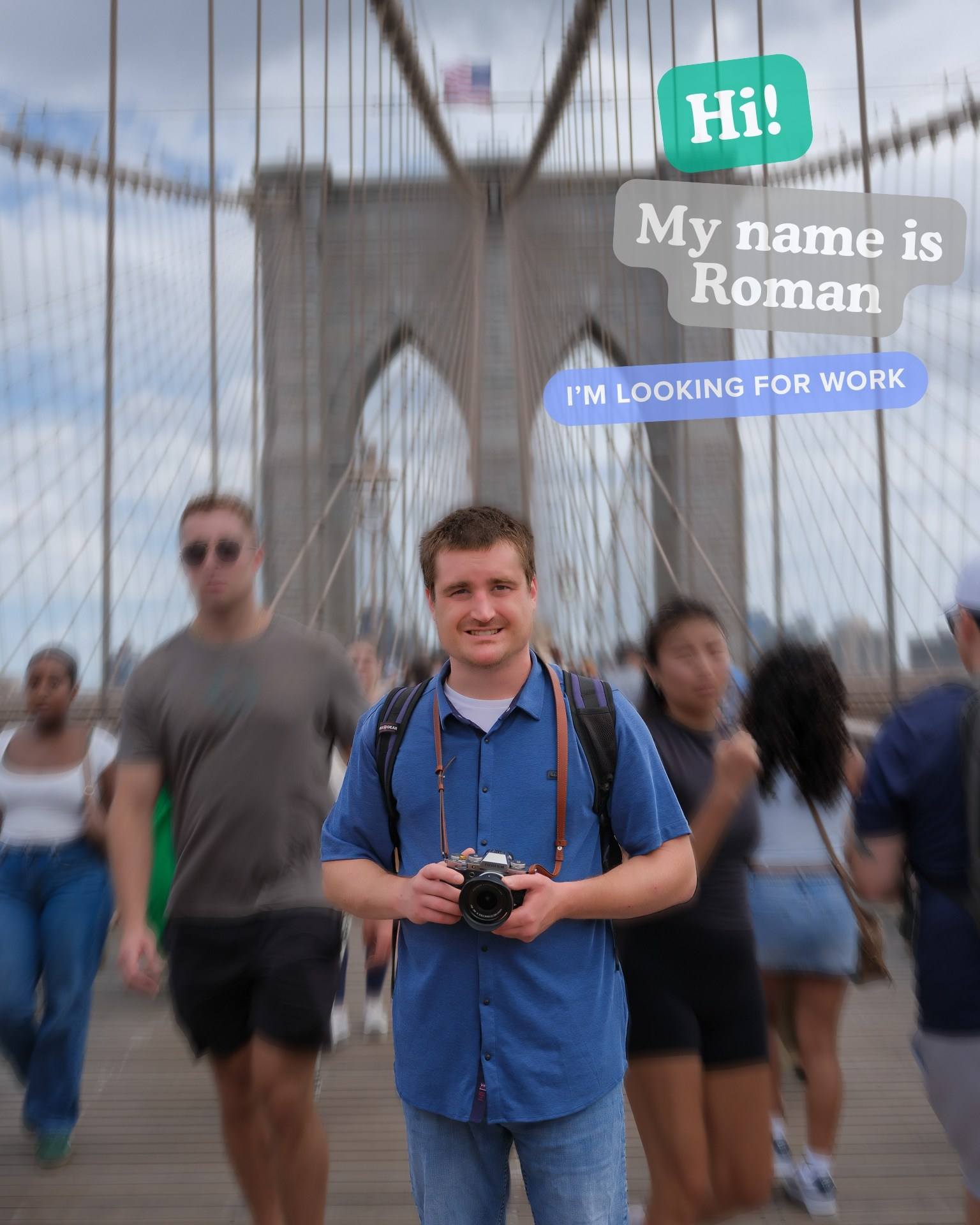 Romans Janovics looking for work