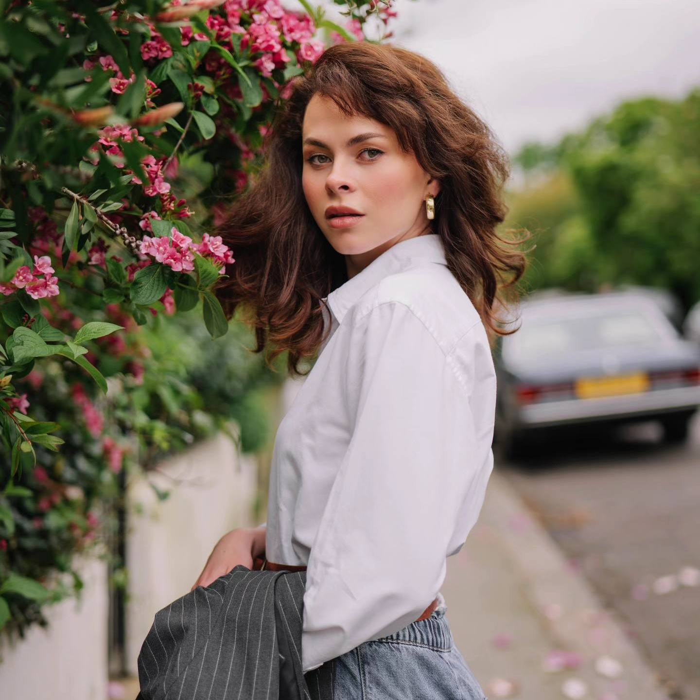 stylish personal portrait photosession, photoshoot in London, UK