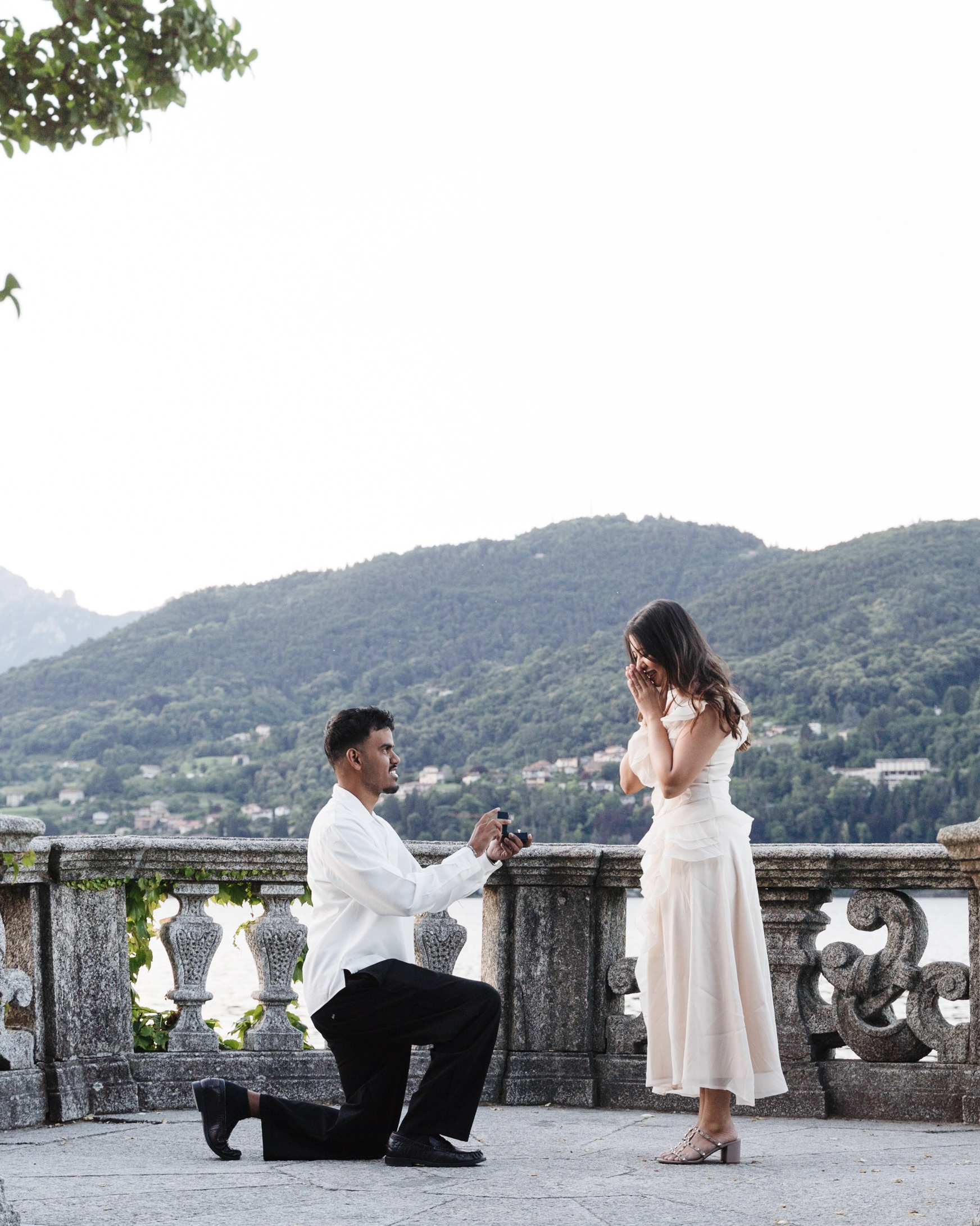 Lake Como Proposal Photographer | Surprise Proposals & Engagements