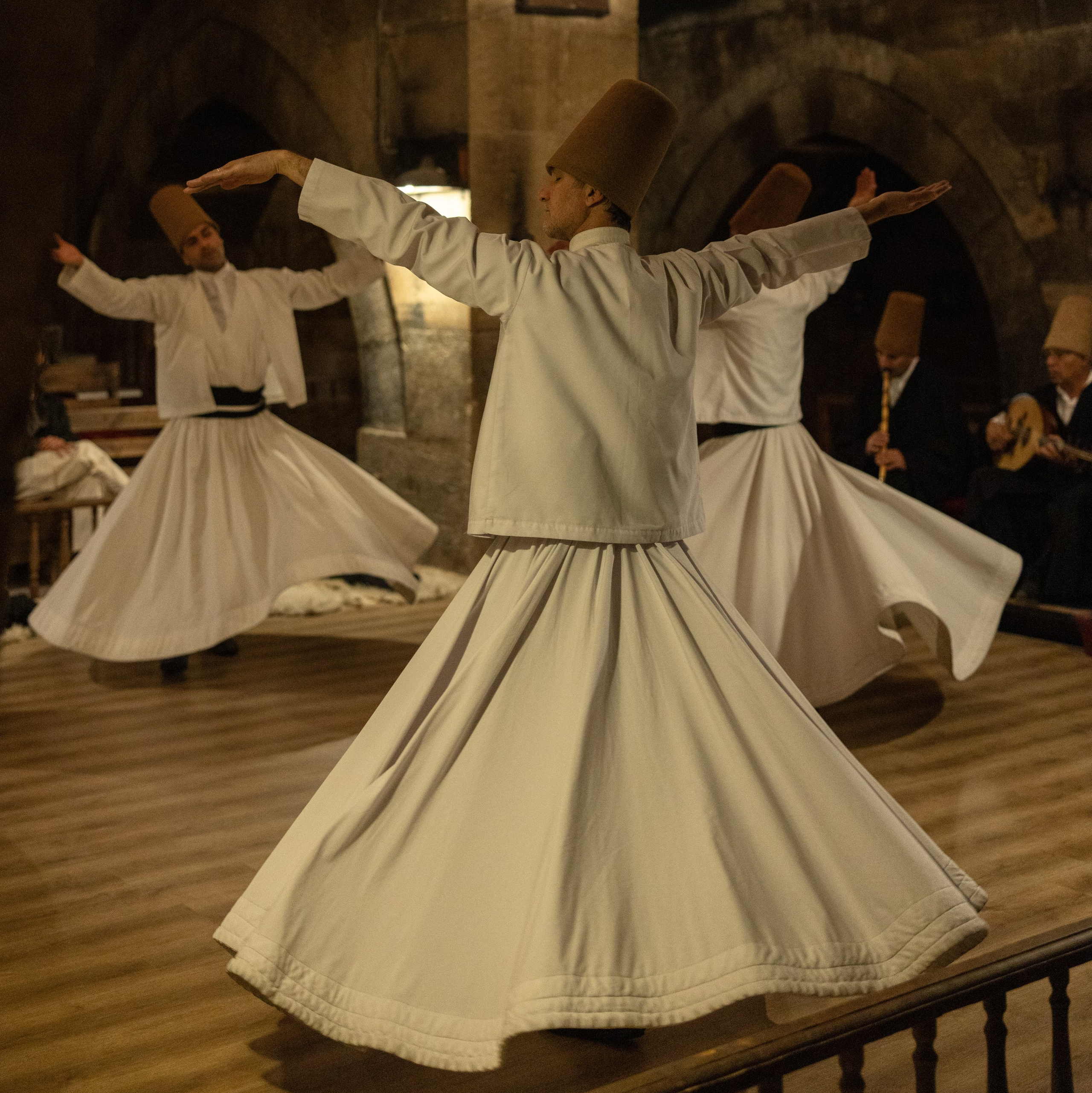 Whirling Dervish Ceremony. Your Guide to Cappadocia: Private Tours, Scenic Routes, Hot Air Balloon Rides, and More Adventures