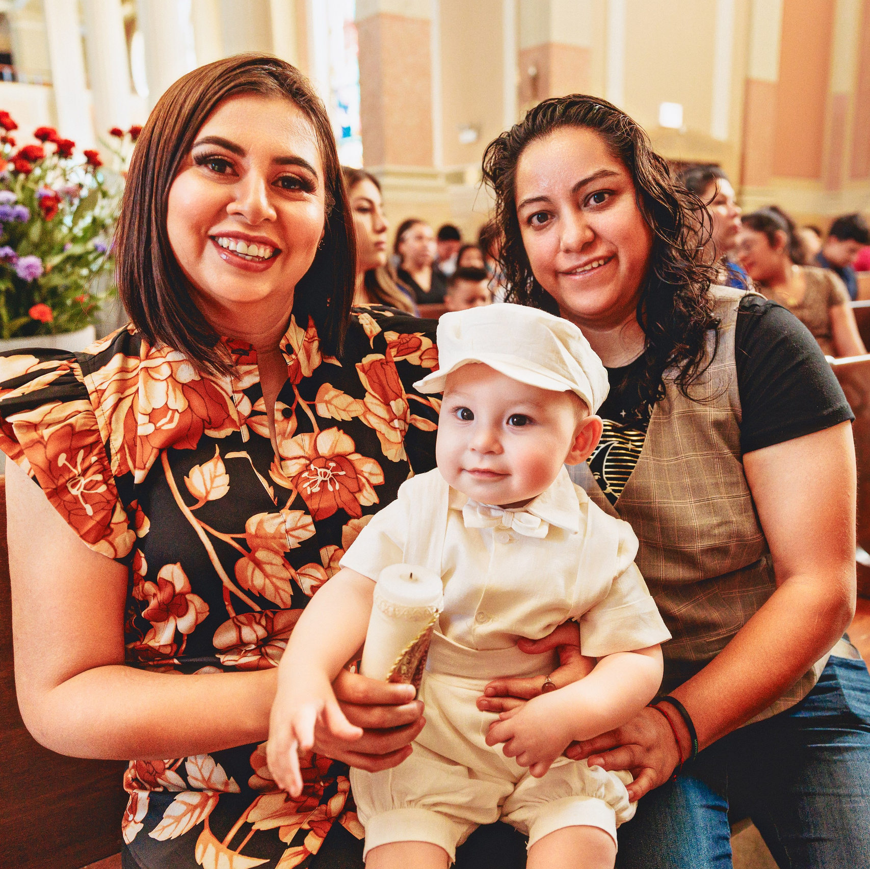 Gabby Aguirre with family authentic fine art heirloom portrait Indianapolis