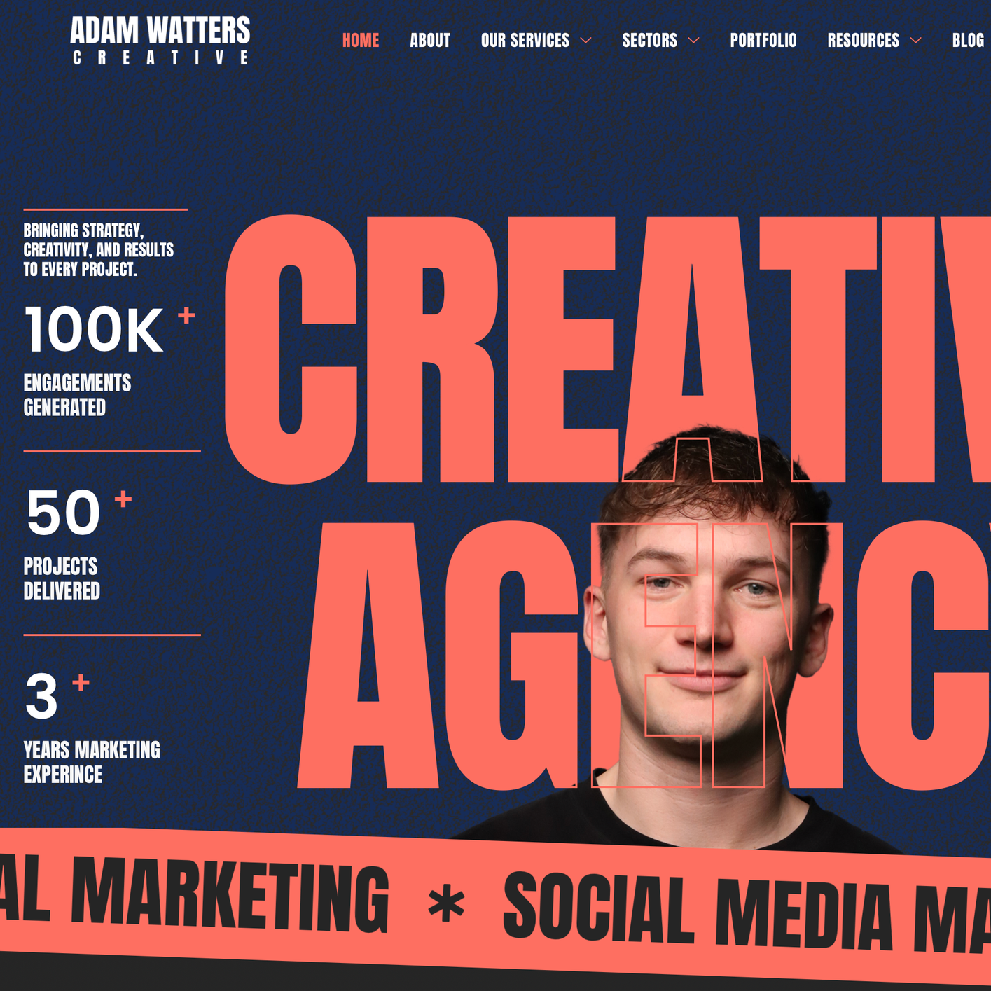 Social Media Services. Callum Ecobichon