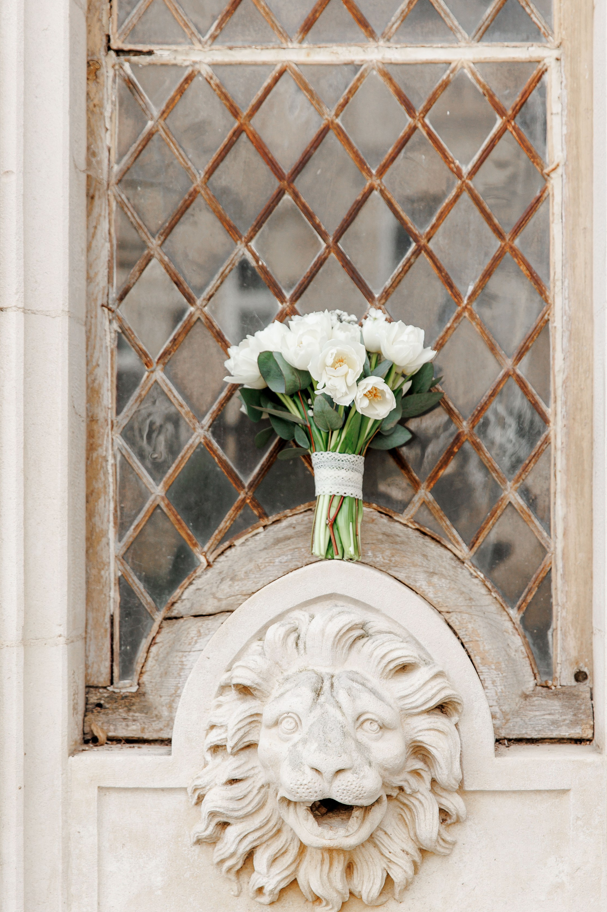 Rustic stone walls of La Baronia wedding location