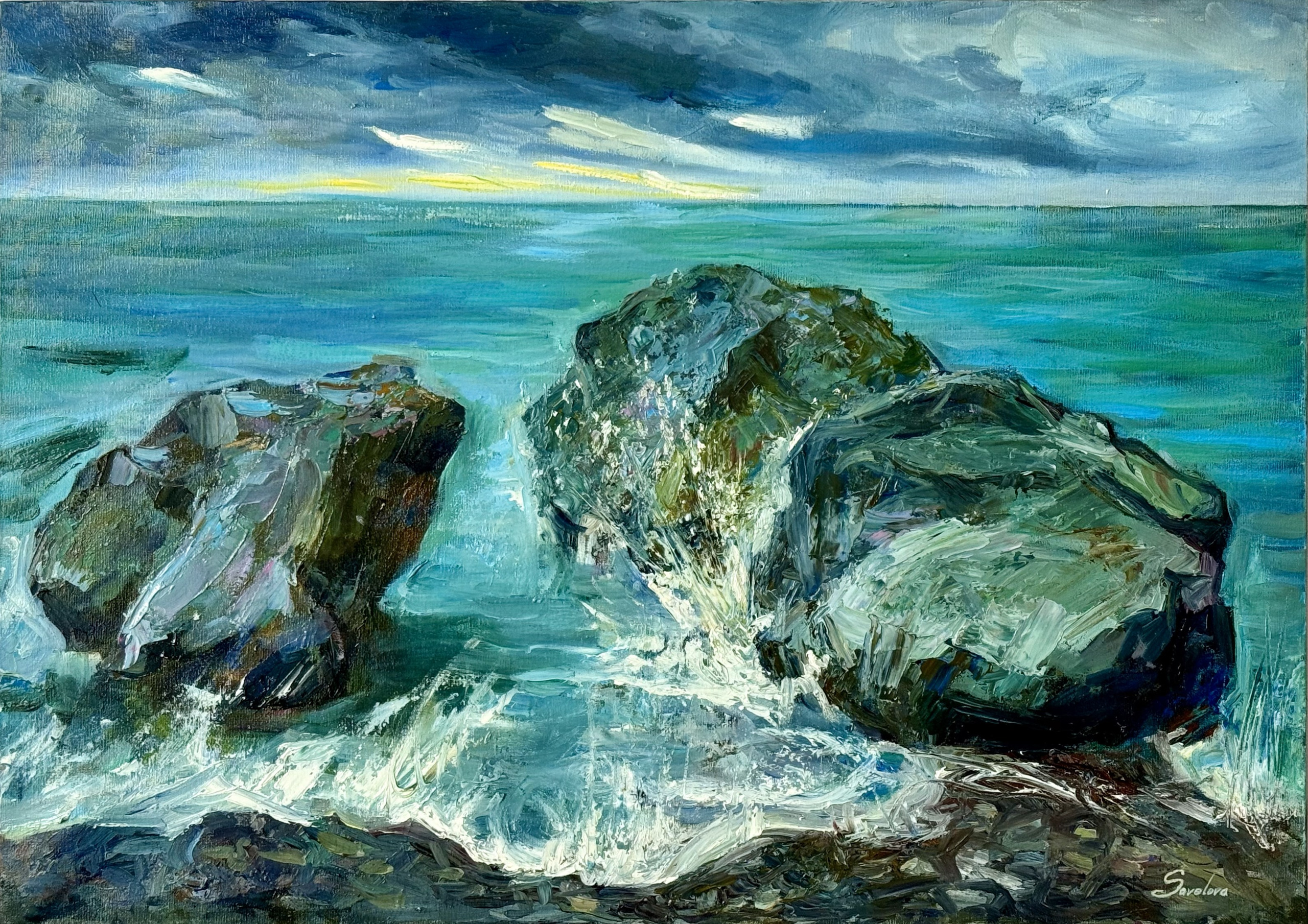 Выставка-продажа картин Ольги Савеловой. Художник живописец Савелова Ольга