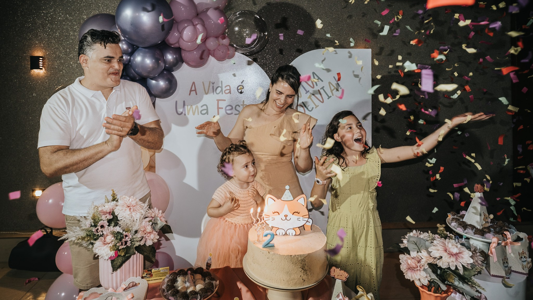 O Primeiro Aniversário. Kaya Veloso ✽ foto e filme documental de famílias e partos em Brasília