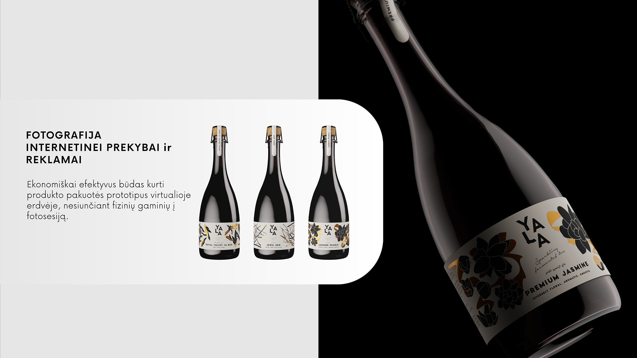 Apie 3D dizainą. Boutique 3D product pack-shot Studio