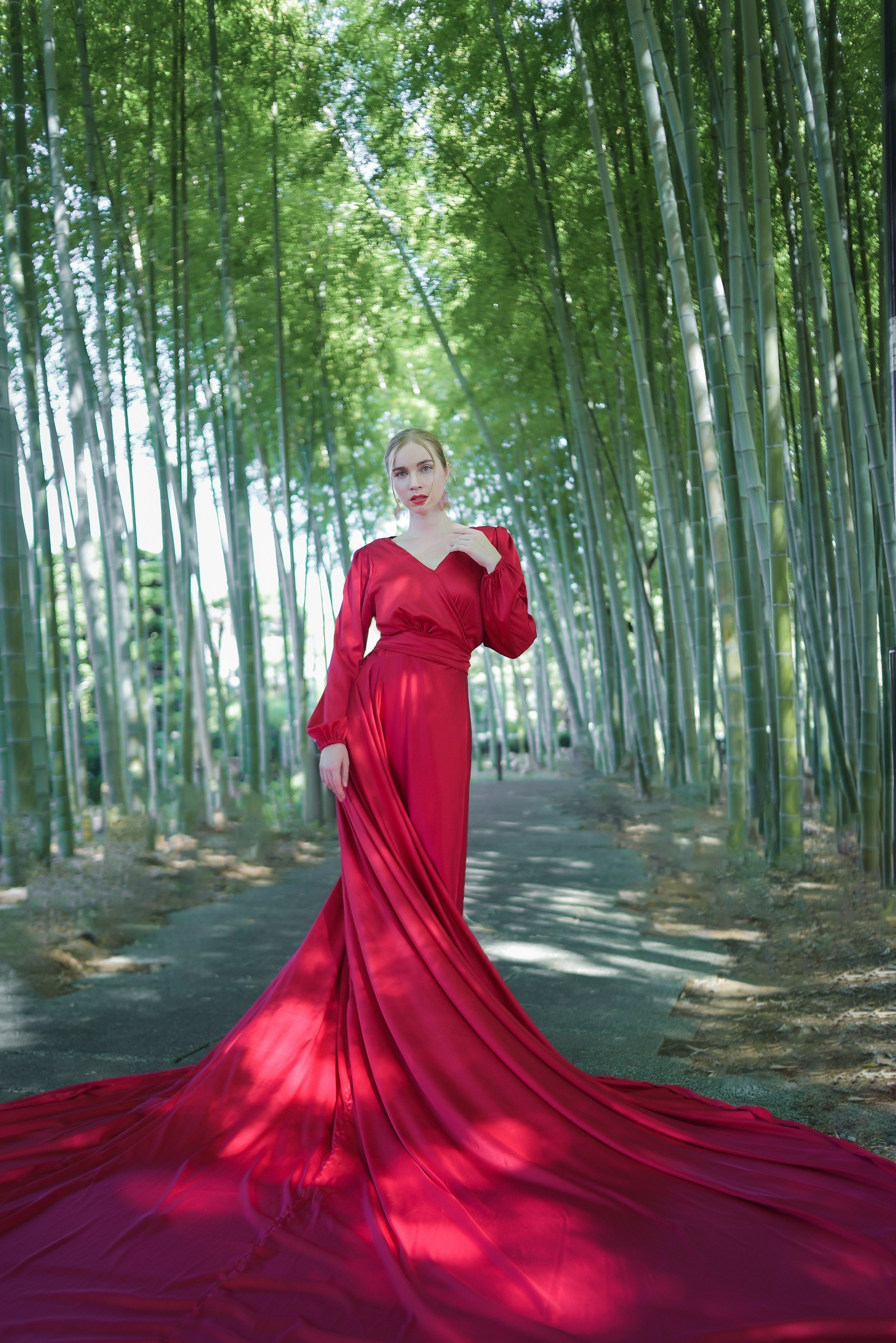 Rental dress. Photographer in Tokyo, Japan