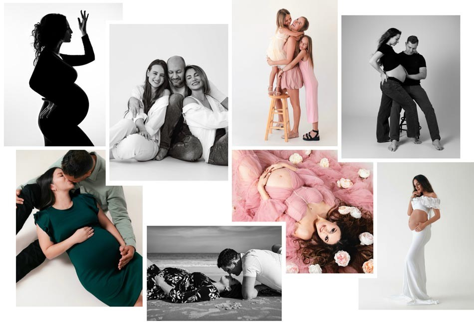 Jacksonville maternity studio session — soft light portrait