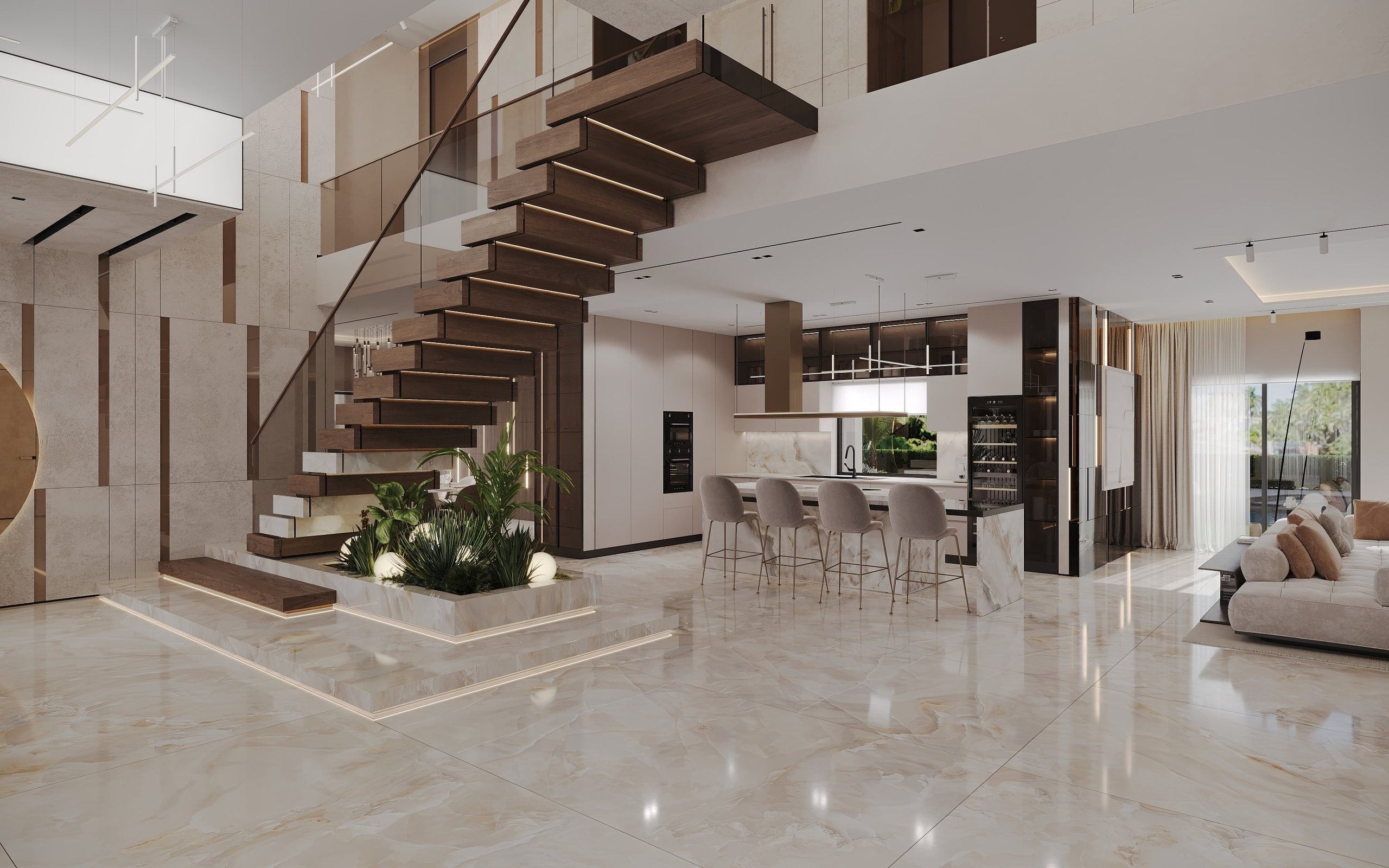 BRONZE VILLA. Interior Design | Alena Bulataya Design Buro
