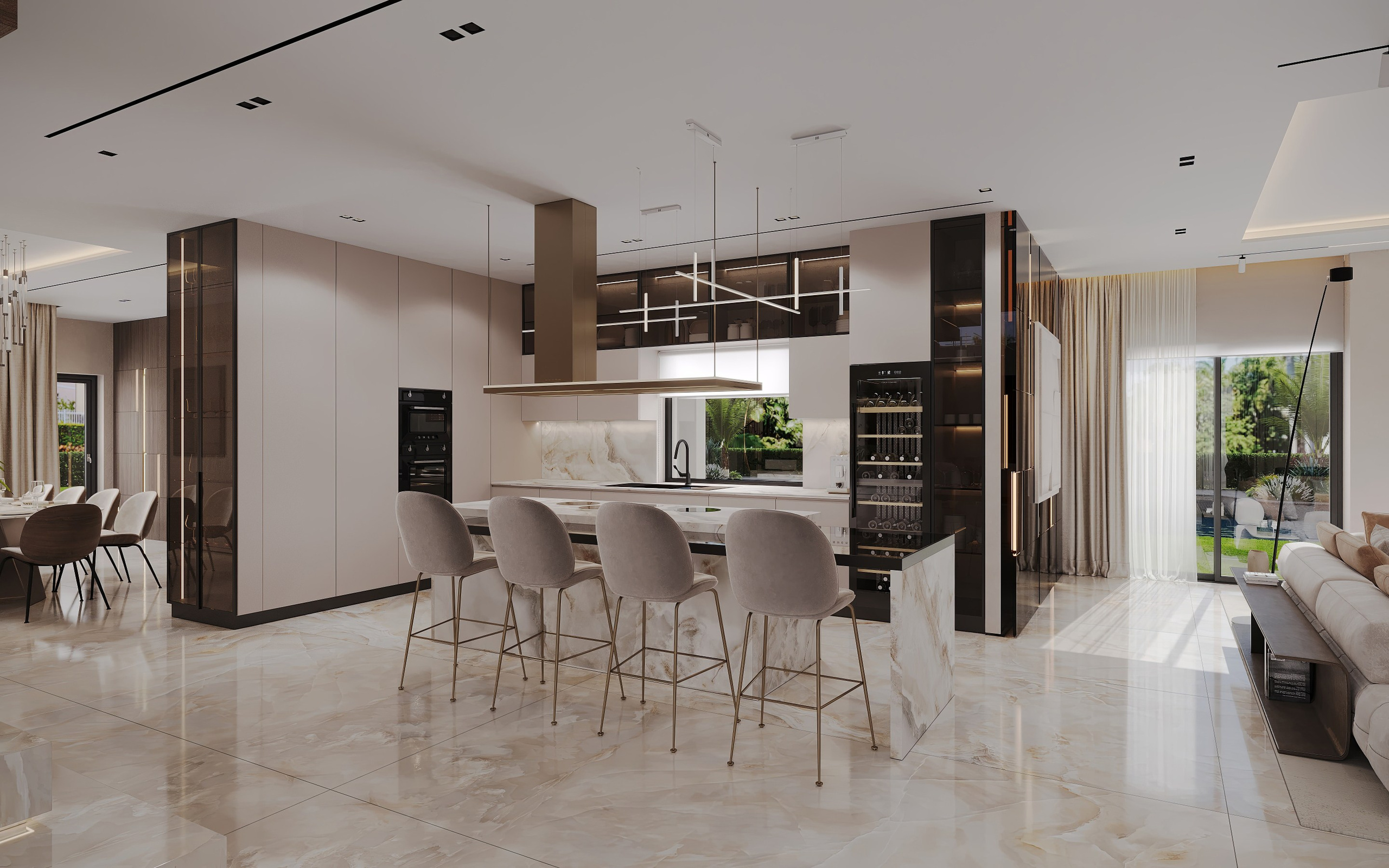 BRONZE VILLA. Interior Design | Alena Bulataya Design Buro
