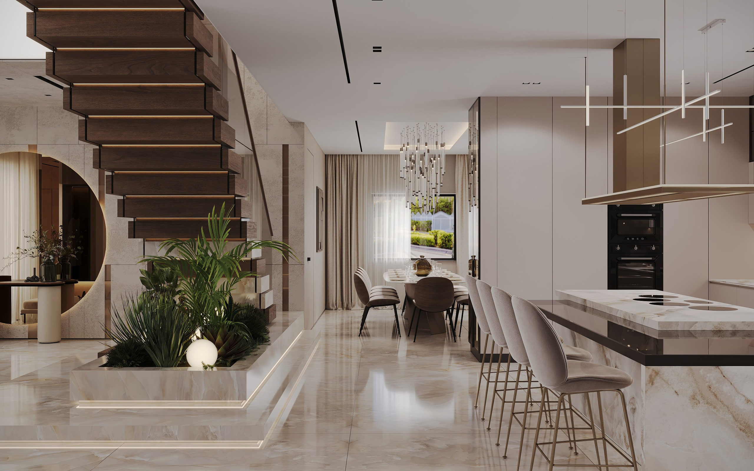 BRONZE VILLA. Interior Design | Alena Bulataya Design Buro