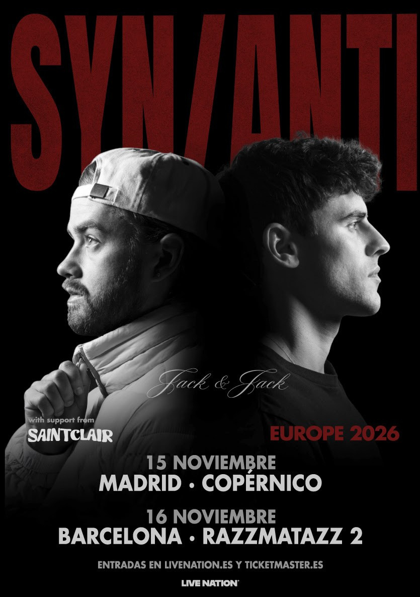Jack & Jack концерт в Мадриде и Барселоне 2026 — даты, билеты на шоу дуэта | FOTKAI