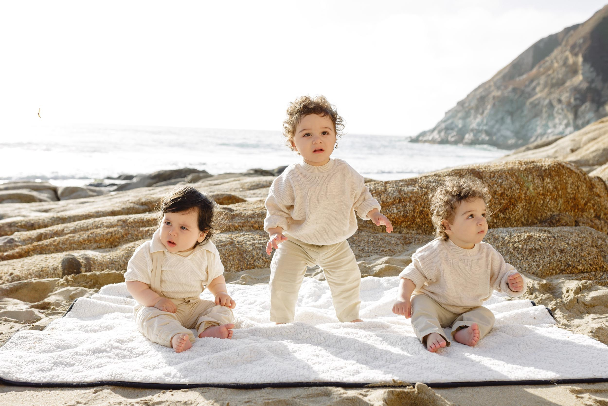 sunset beach family photo session San Francisco