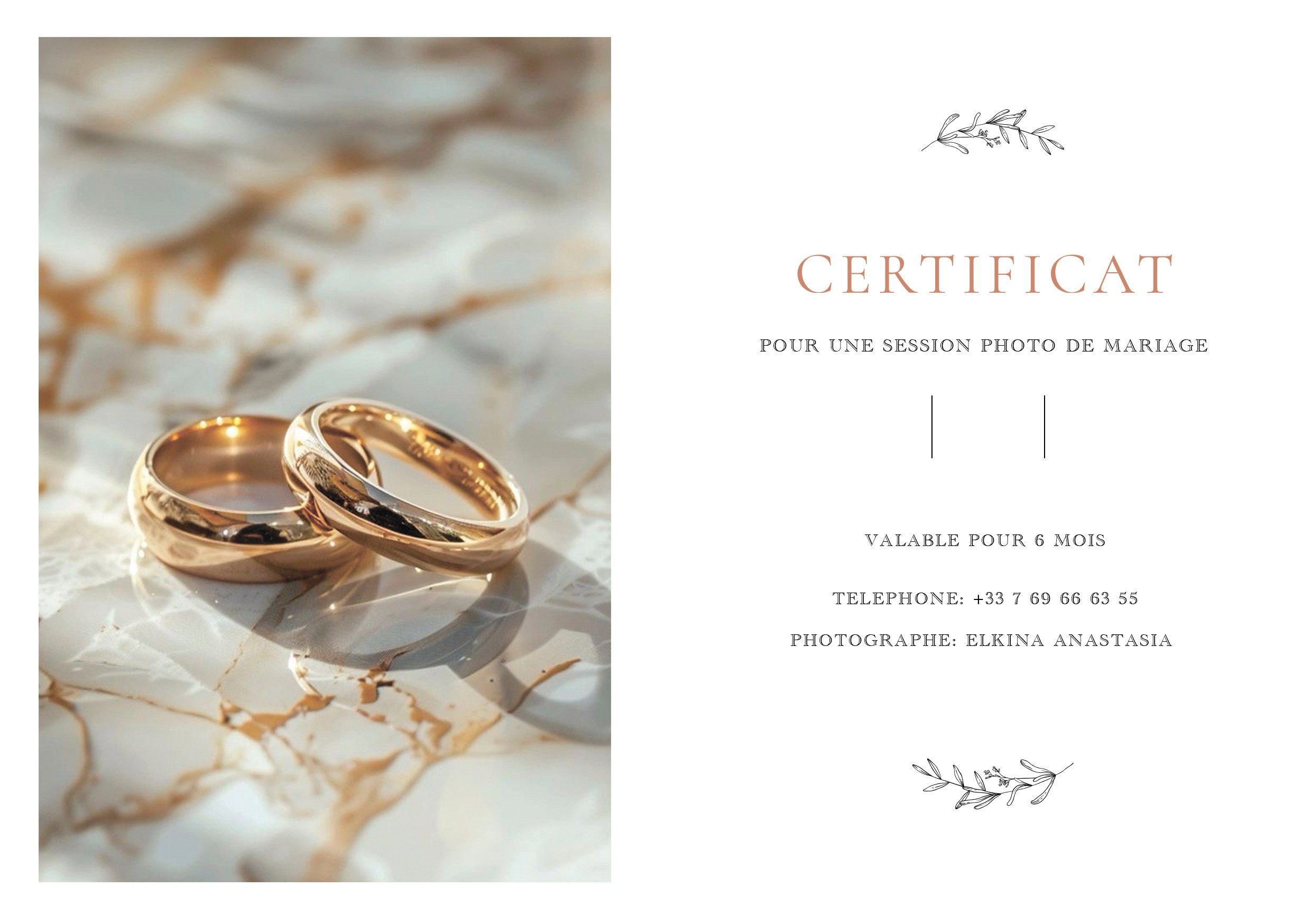 Certificats. Photographe sur Cote d’Azur. Portraits de familles, couples, enfants, événements