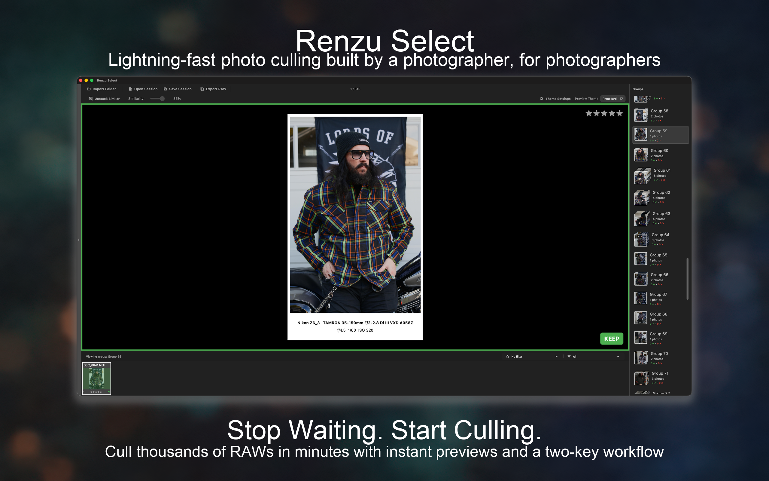 Renzu Select. Roaming Reflections of Motorcycle Life