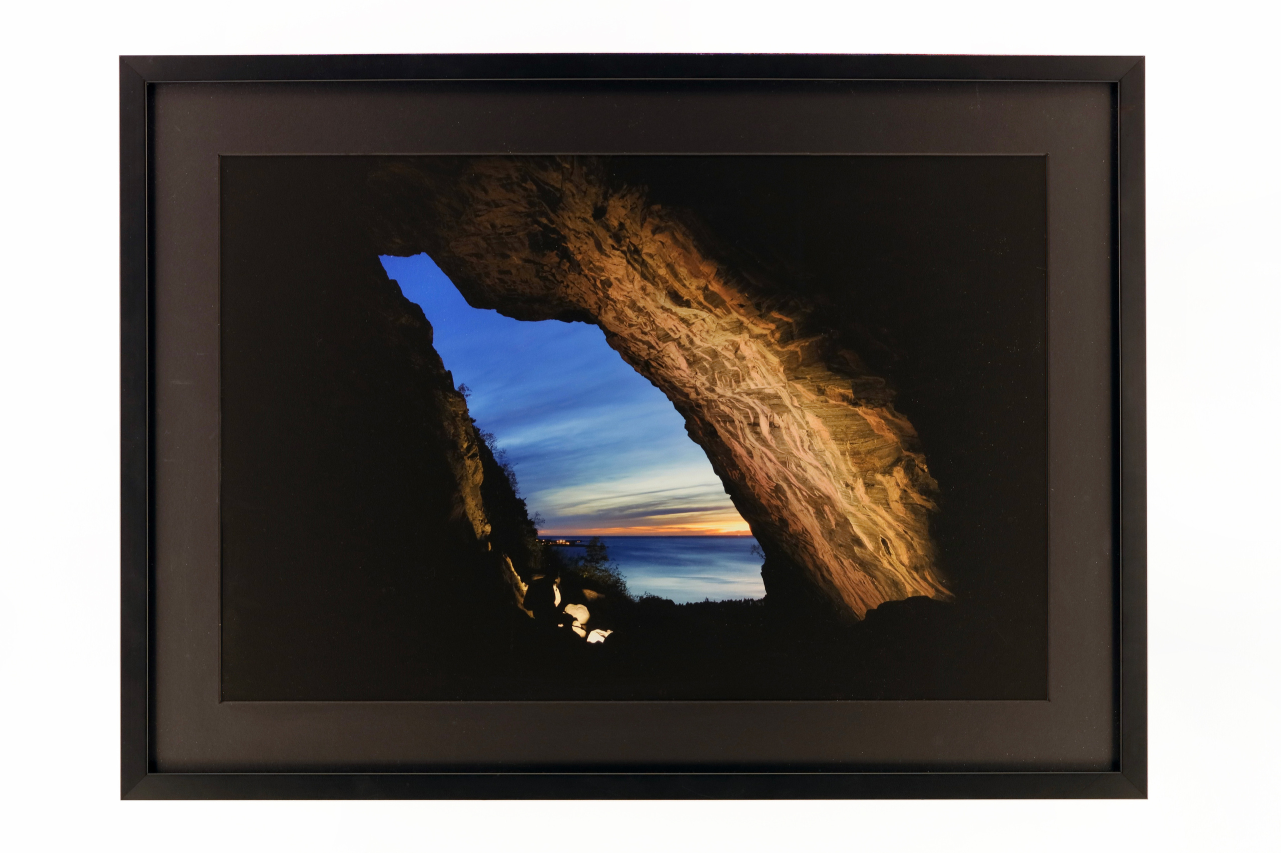 The man in the cave. Prints by D.Todosyev