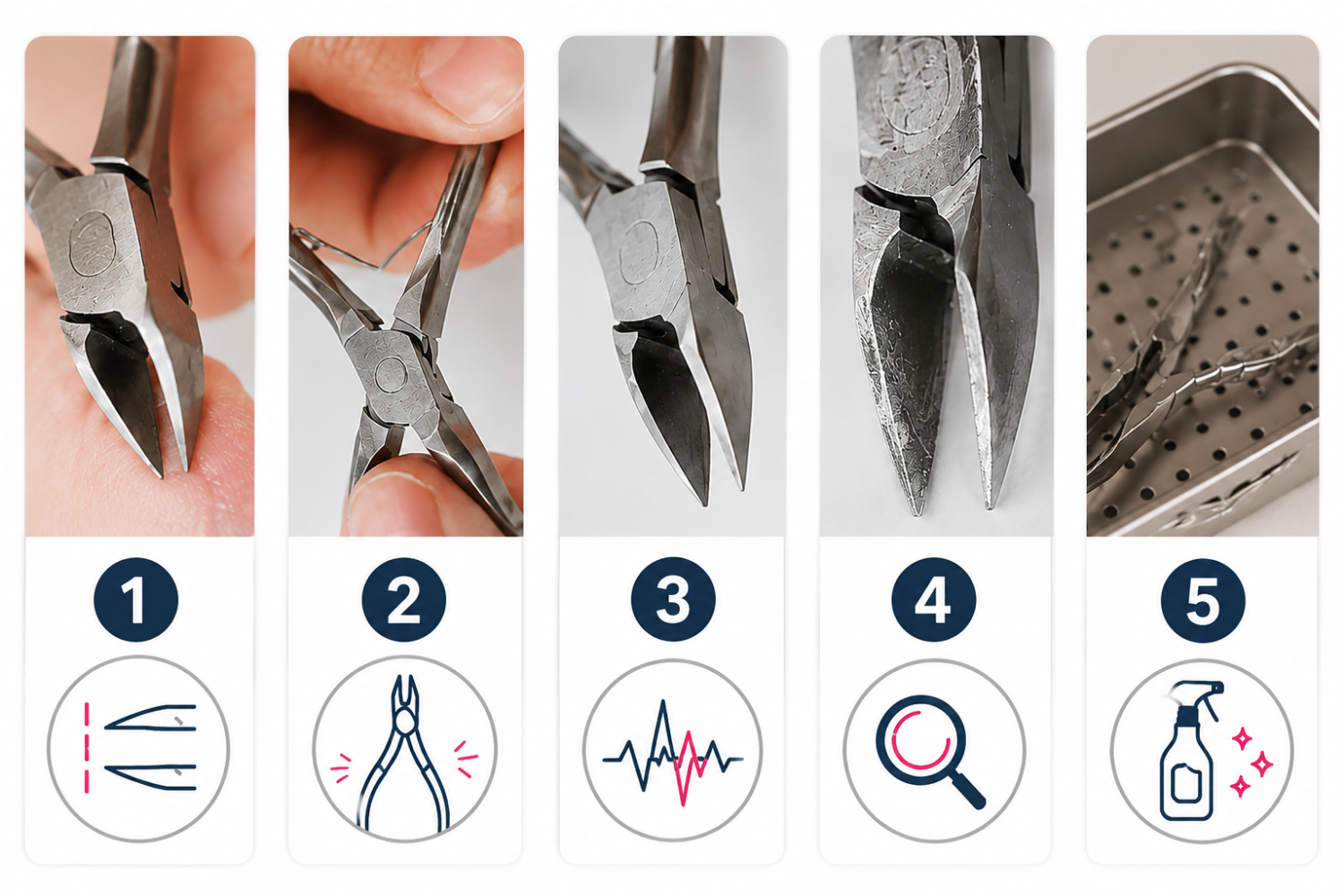 When Is It Time to Have Your Manicure Tools Sharpened?. Master of tool sharpening and restoration