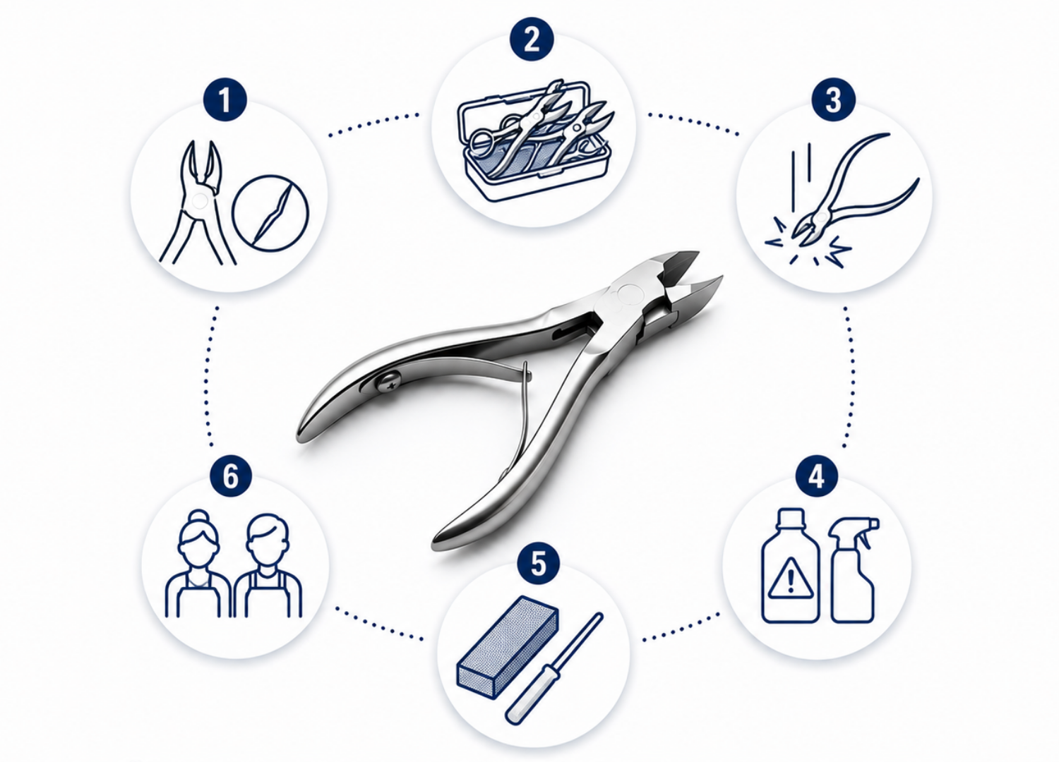 How Long Does a Manicure Tool Last?. Master of tool sharpening and restoration