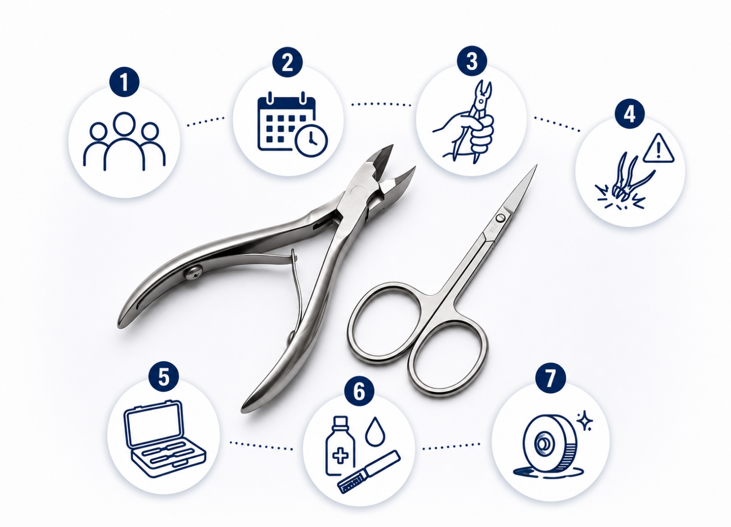 How Long Does a Manicure Tool Last?. Master of tool sharpening and restoration