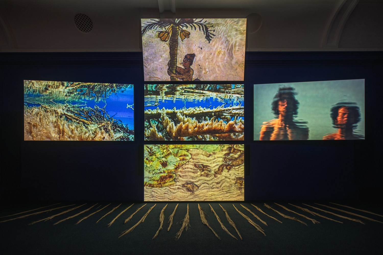 John AkomfrahListening All Night To The Rain (Canto VI), 20248 channel HD video installation with surround sound30 minutes