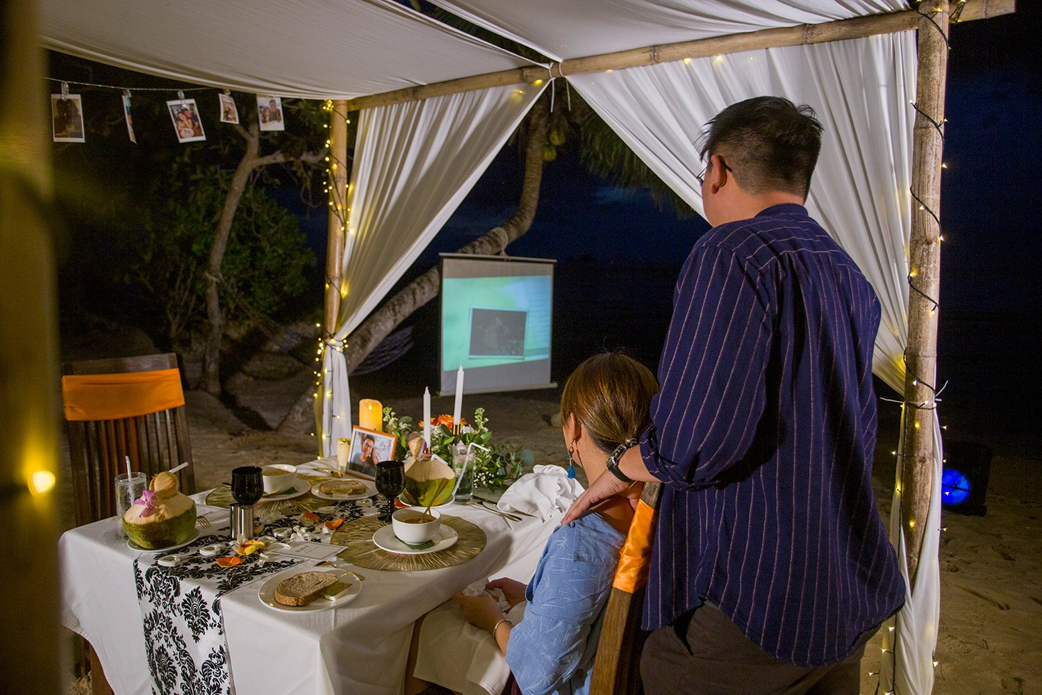 Romantic proposal on Koh Samui, Thailand