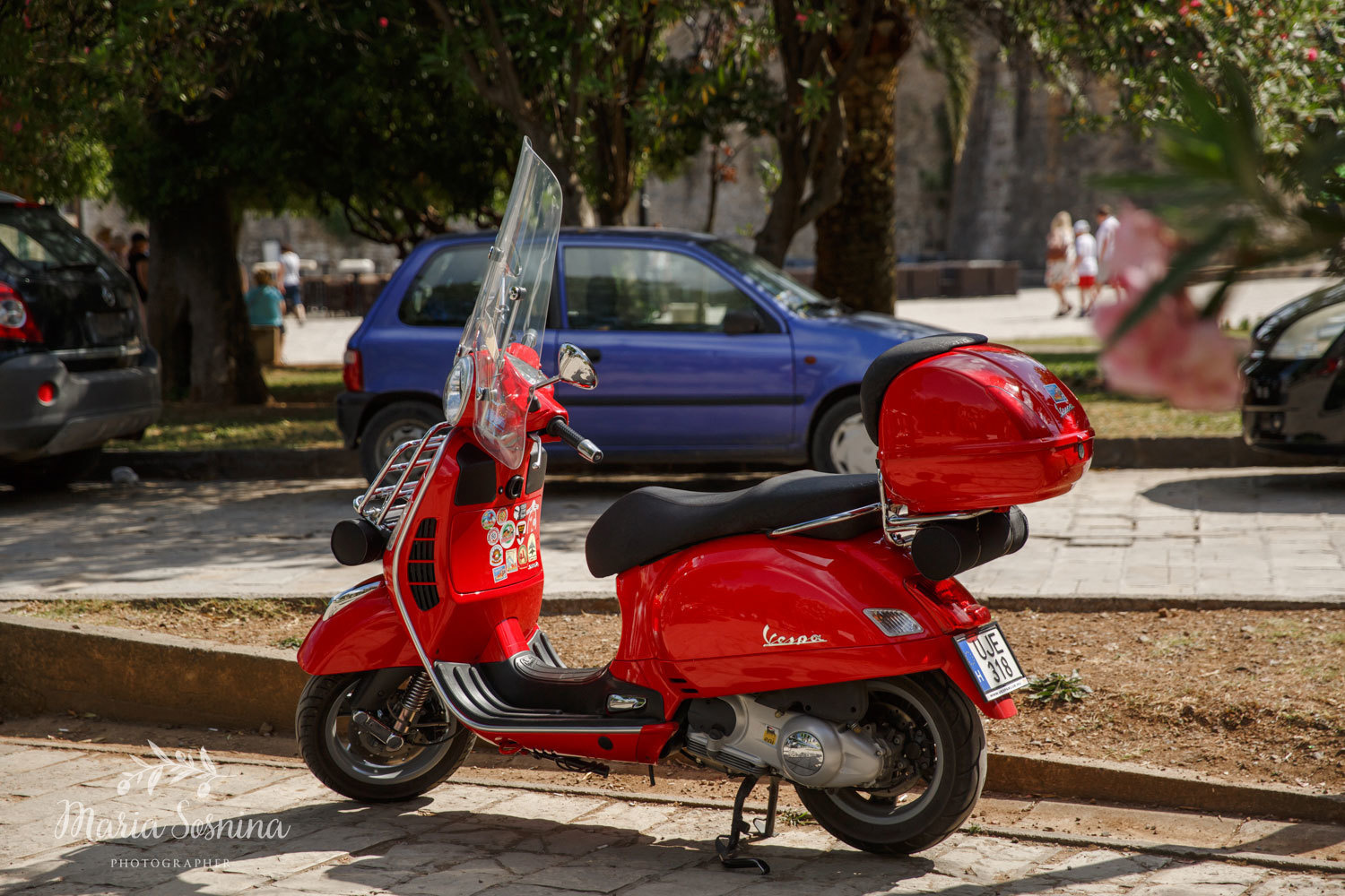 Budva Old town in Montenegro