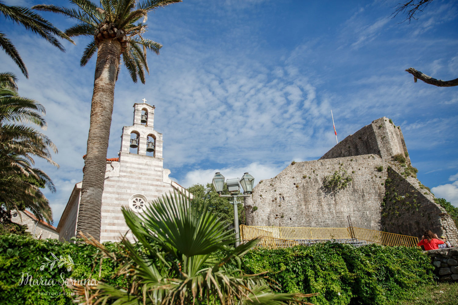 Budva Old town in Montenegro